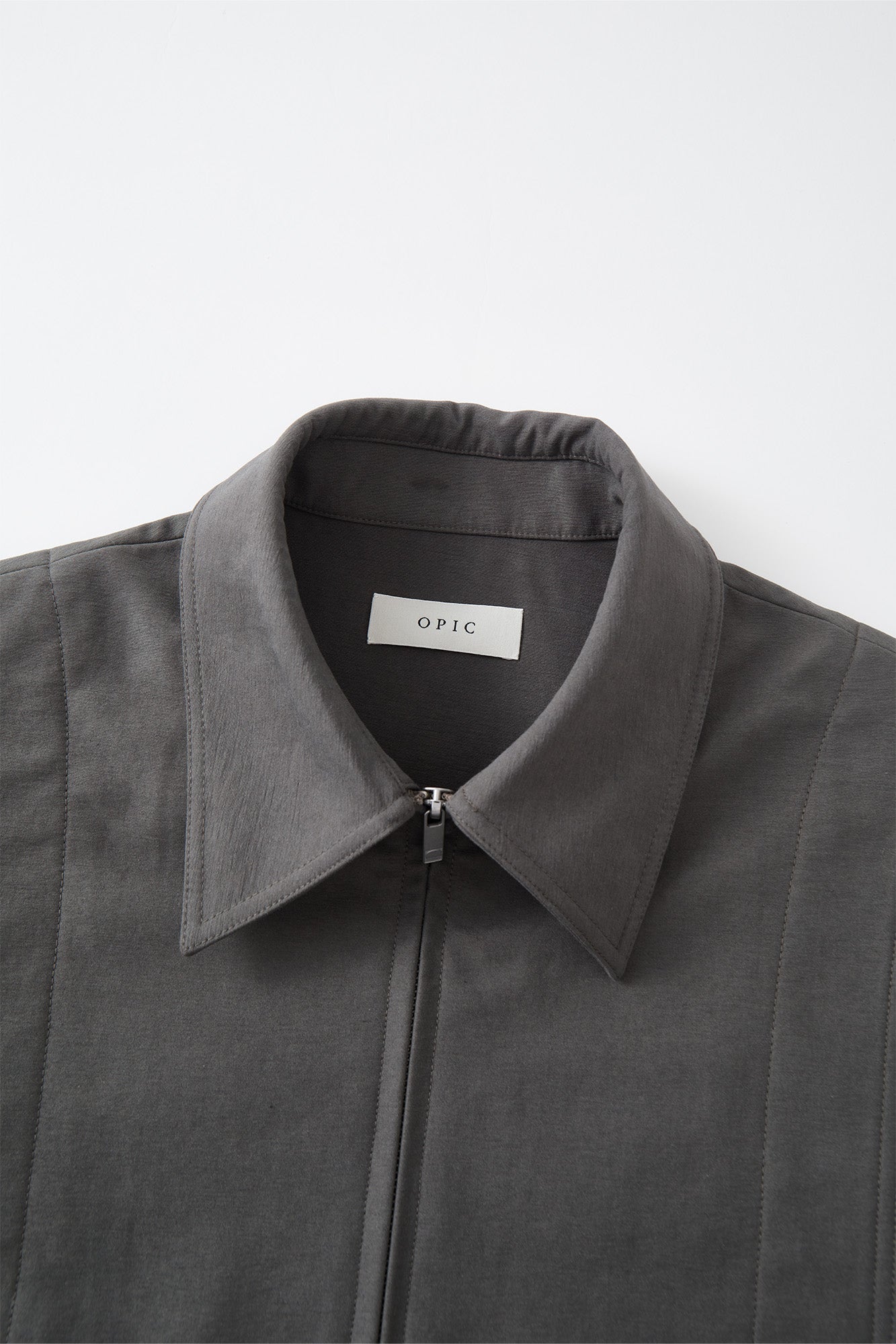 OPICLOTH Essential Structured Layered Double-Zip Jacket