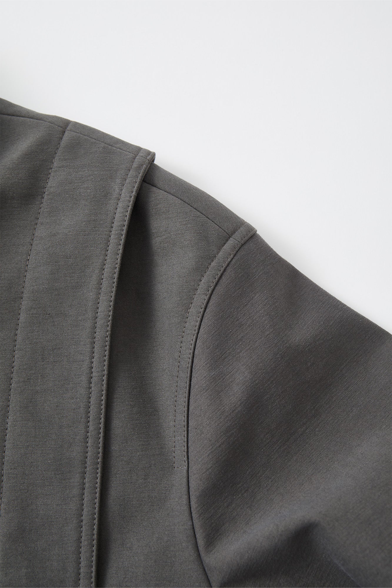 OPICLOTH Essential Structured Layered Double-Zip Jacket