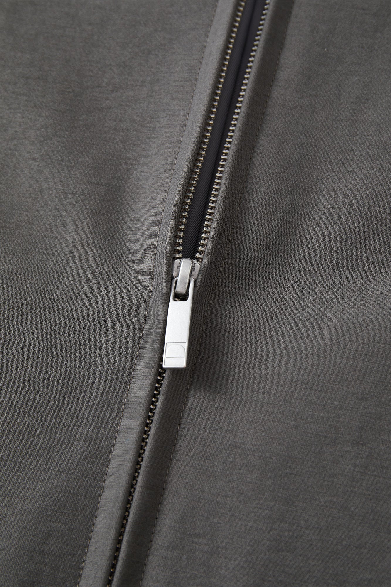 OPICLOTH Essential Structured Layered Double-Zip Jacket