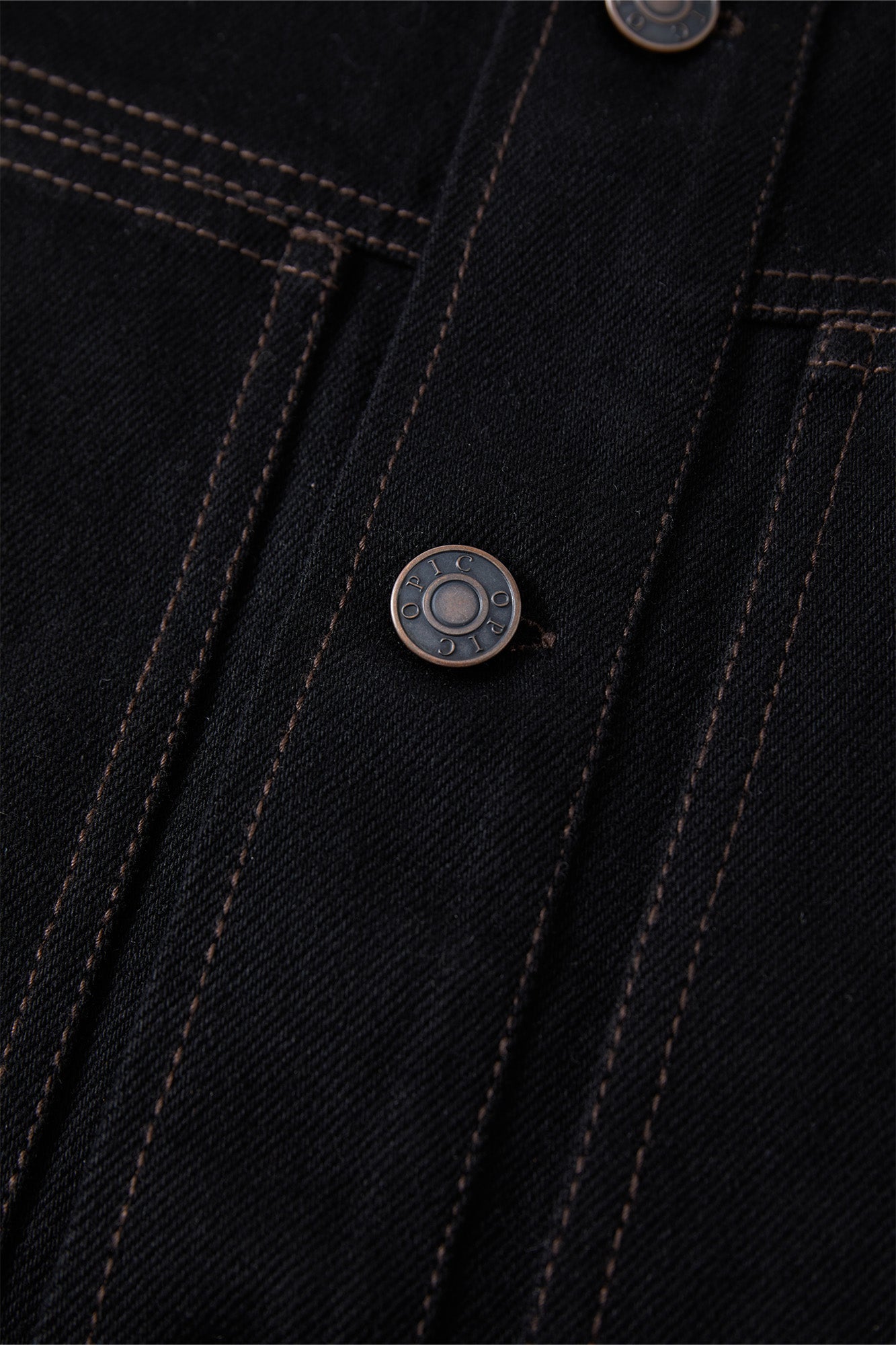 OPICLOTH Washed Patch-Pockets Curved-Cuffs Jacket