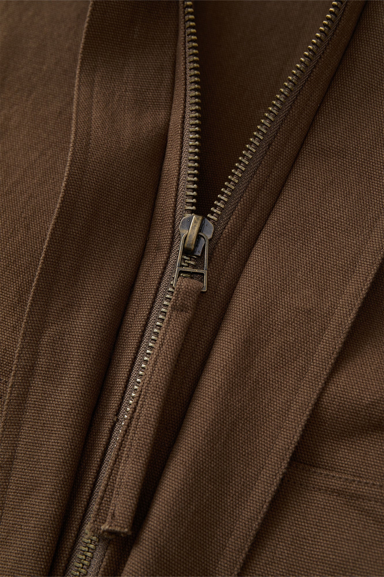 OPICLOTH Stand-Collar Drawstring Utility Hooded Jacket