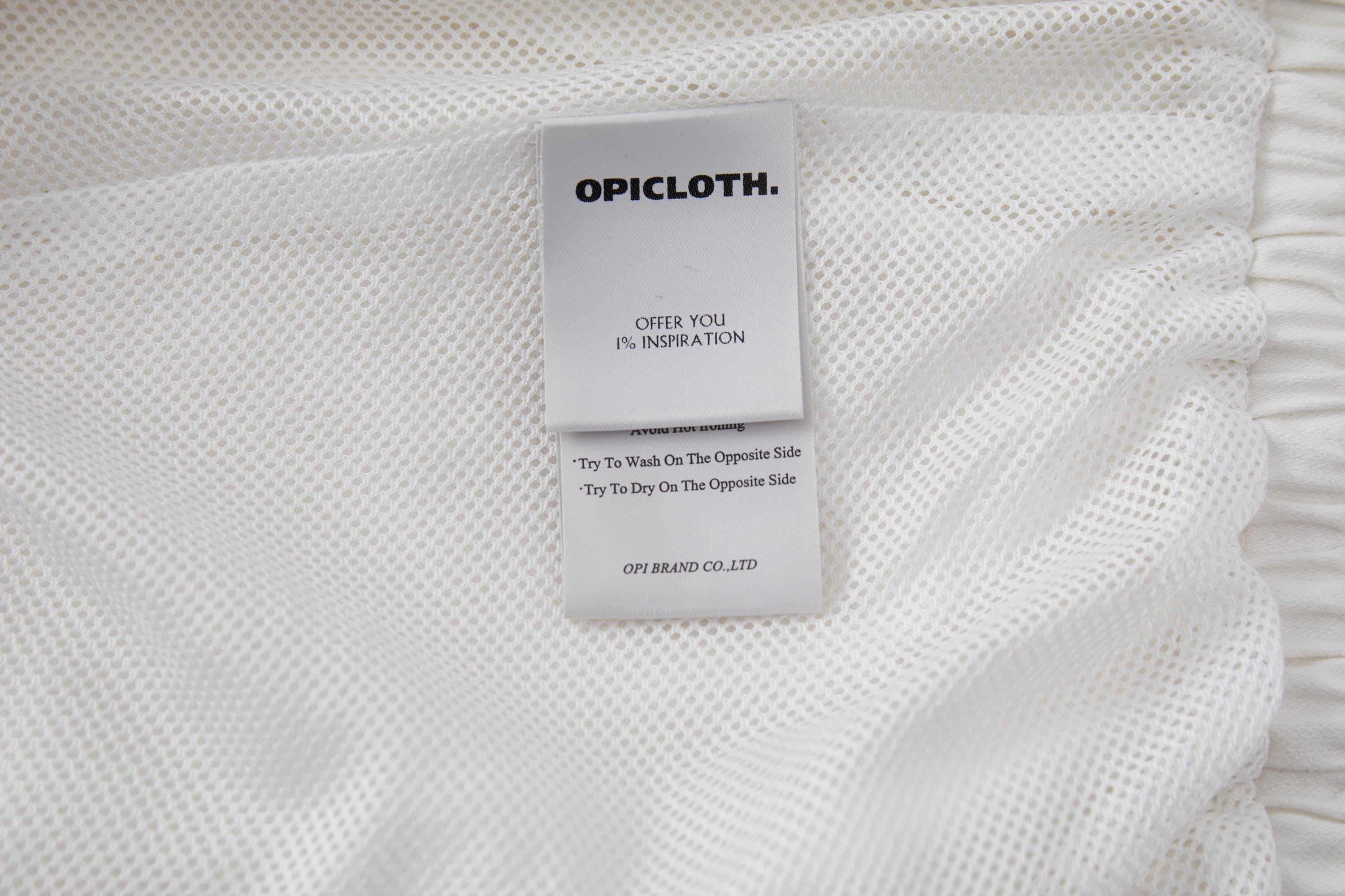 OPICLOTH Embroidered Logo Stand Collar Raglan Jacket