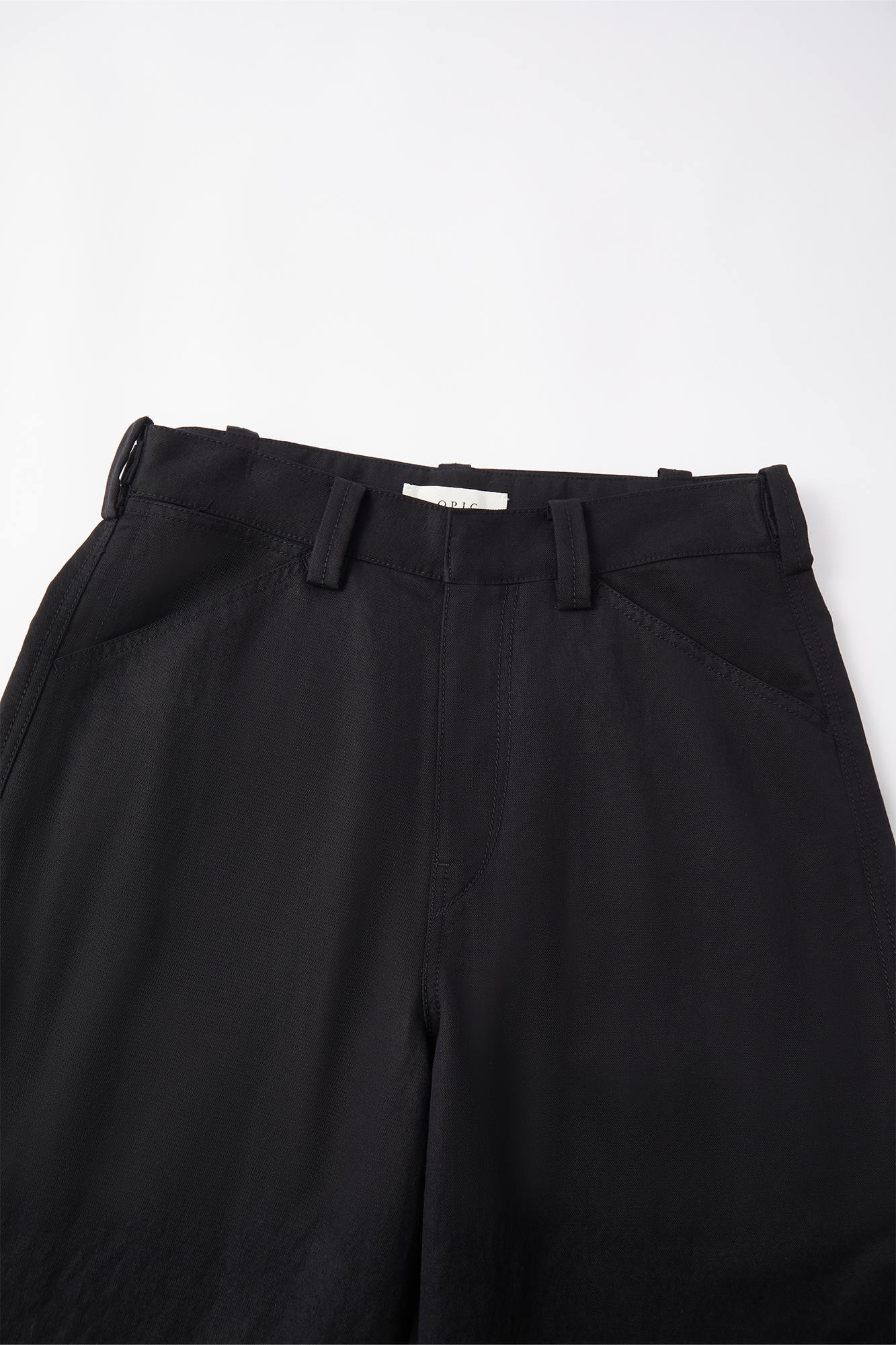 OPICLOTH Adjustable Buckle Straight-Leg Trousers, premium urban and streetwear designers apparel on PROJECTISR.com, OPICLOTH