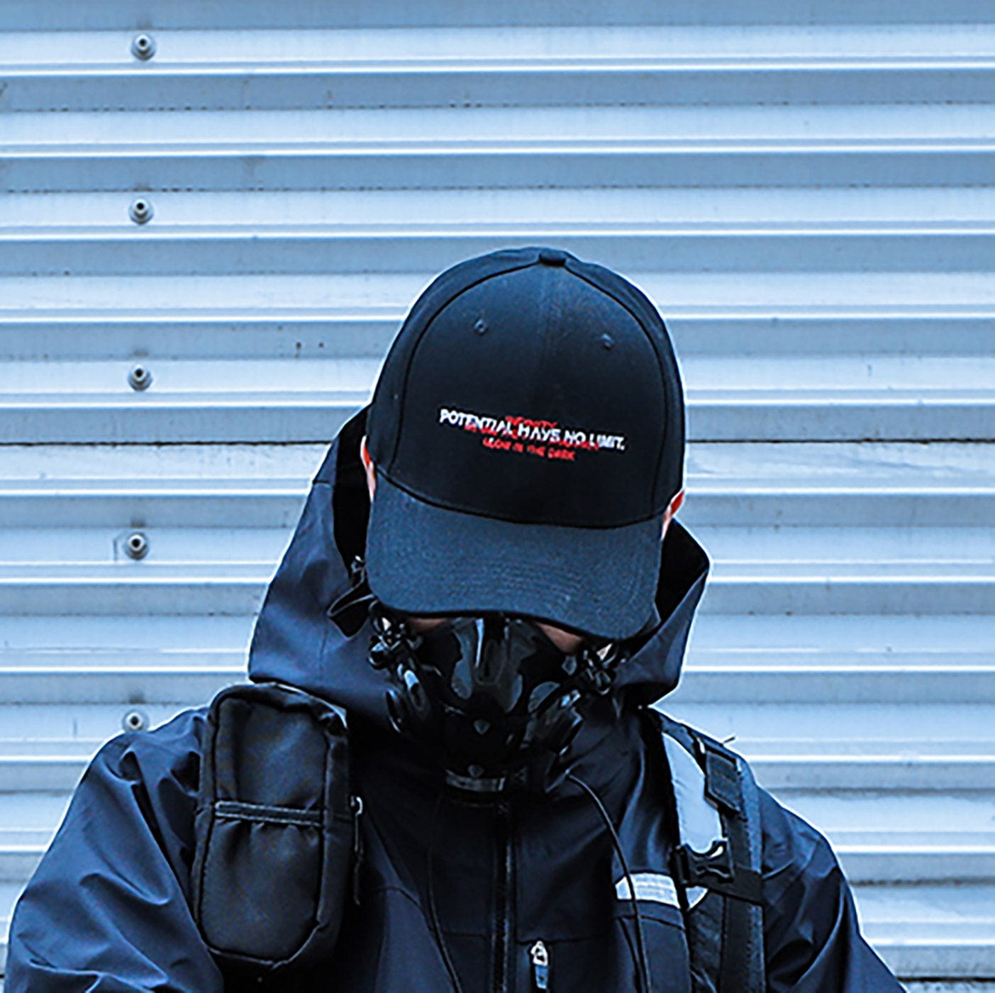 ENSHADOWER Embroidered Slogan Hat, premium urban and streetwear designers apparel on PROJECTISR.com, ENSHADOWER