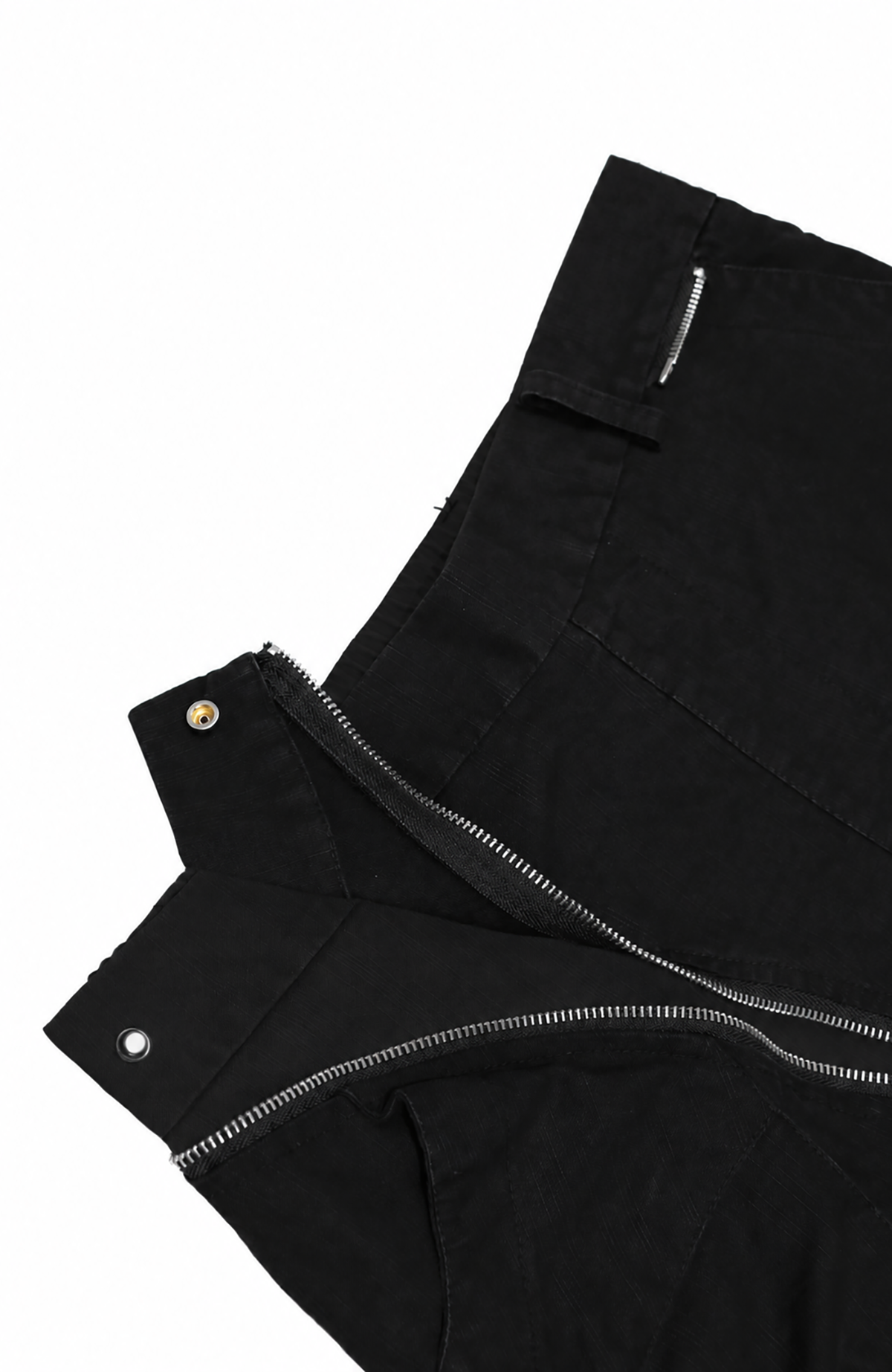 RELABEL Pleated Deconstructed Detachable-Waist Cargo Trousers