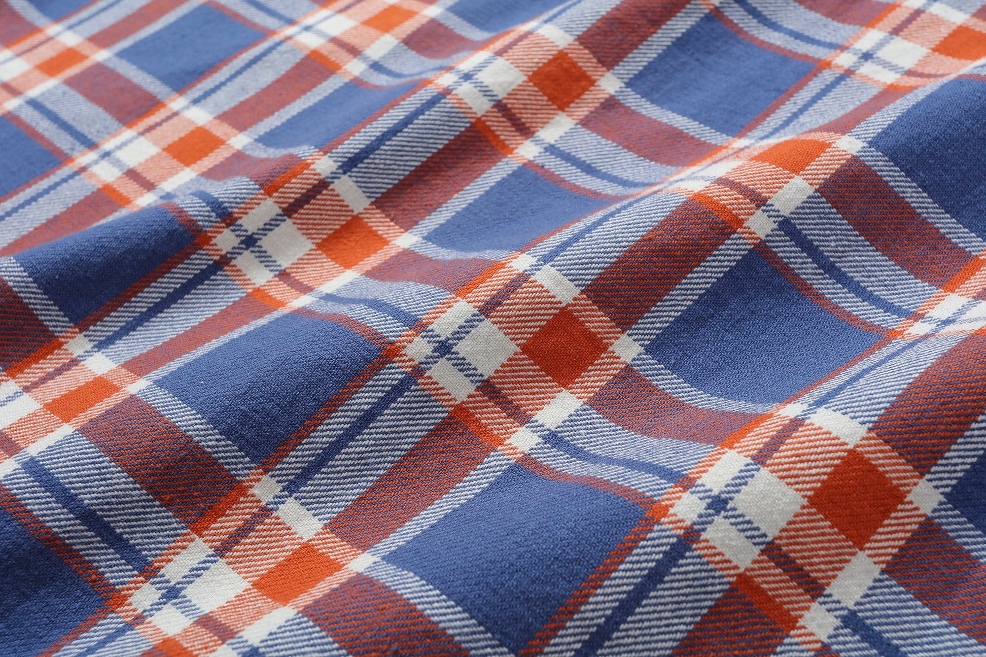 MAKEMORE Flap Pocket Plaid LOGO Patch Shirt, premium urban and streetwear designers apparel on PROJECTISR.com, MAKEMORE