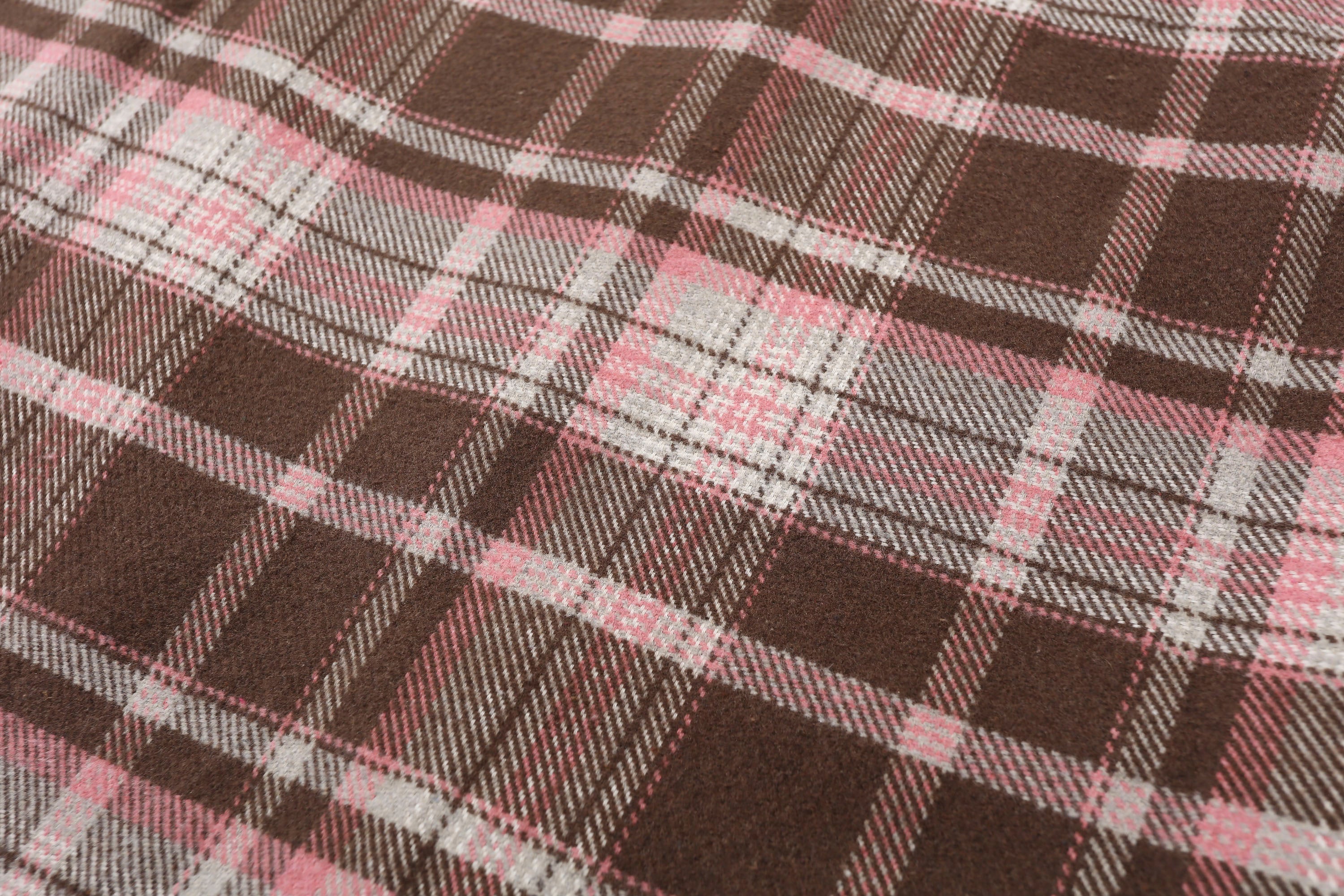 MAKEMORE Plaid Flap Pocket Oversized Shirt