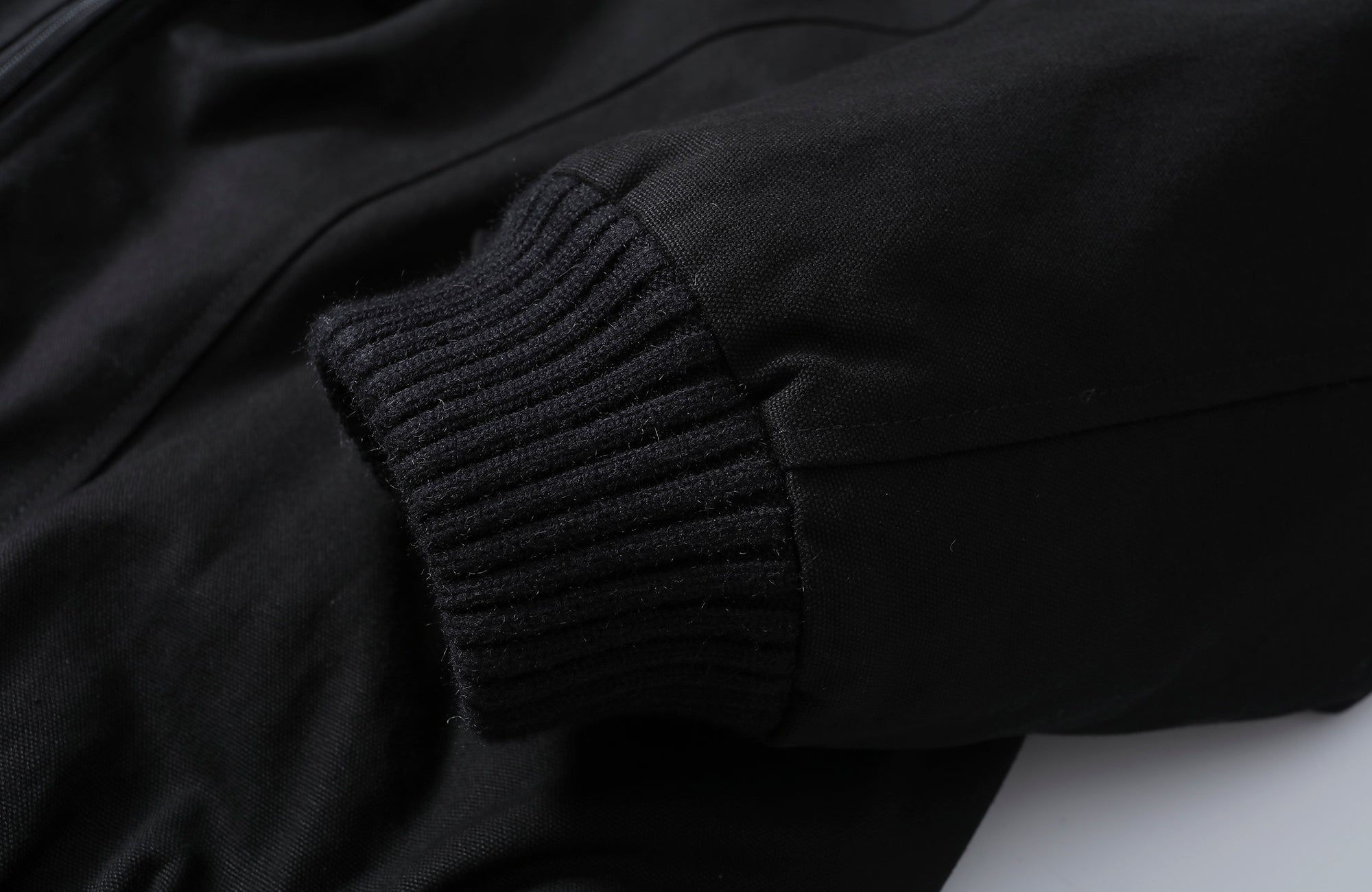 MAKEMORE Sherpa-Lined Canvas Hooded Jacket