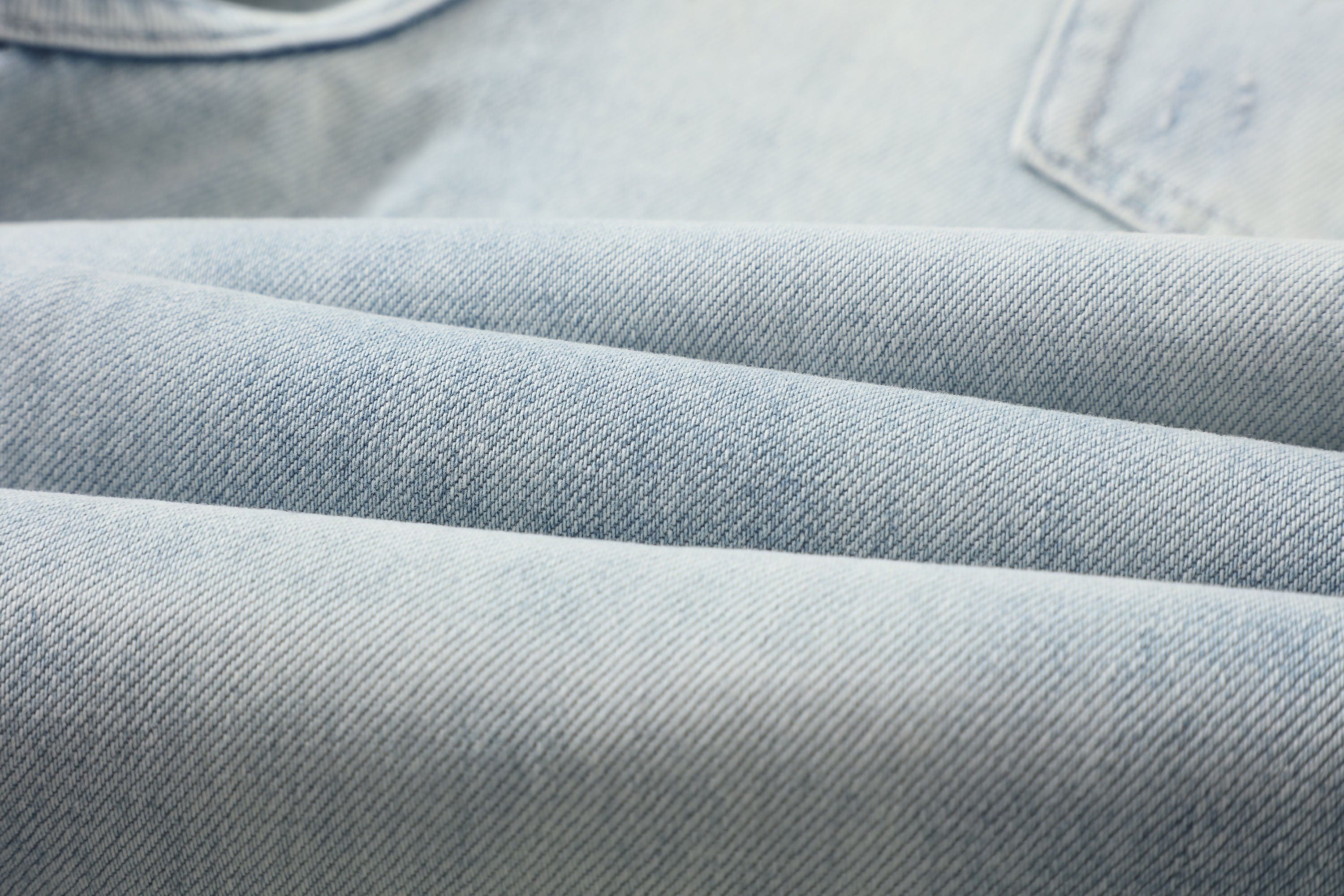 MAKEMORE Retro Washed Stripe Pleated Knees Jeans, premium urban and streetwear designers apparel on PROJECTISR.com, MAKEMORE