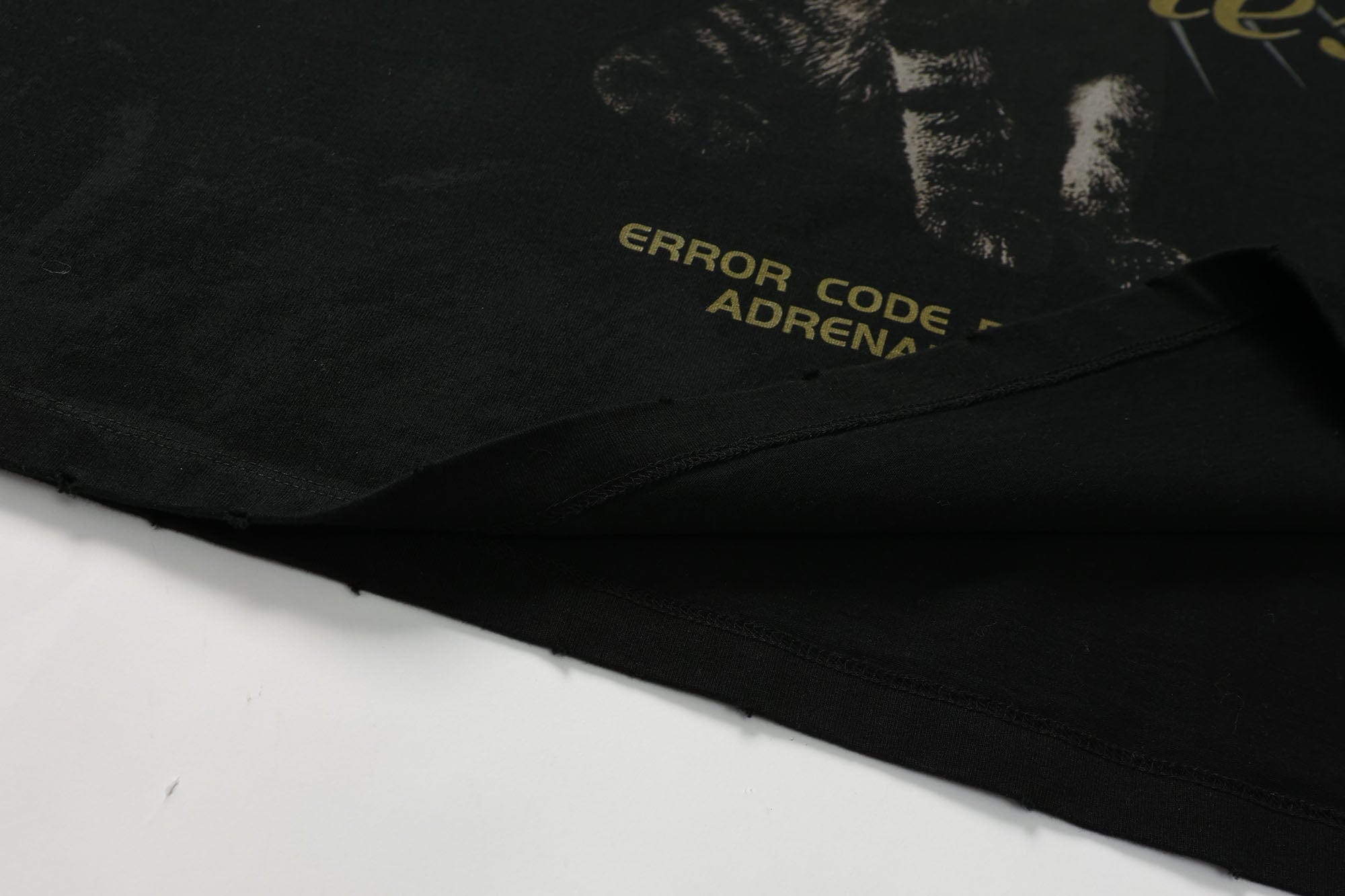 ERROR CODE ROBOT Screaming Cat Graphic Washed T-Shirt, premium urban and streetwear designers apparel on PROJECTISR.com, ERROR CODE ROBOT