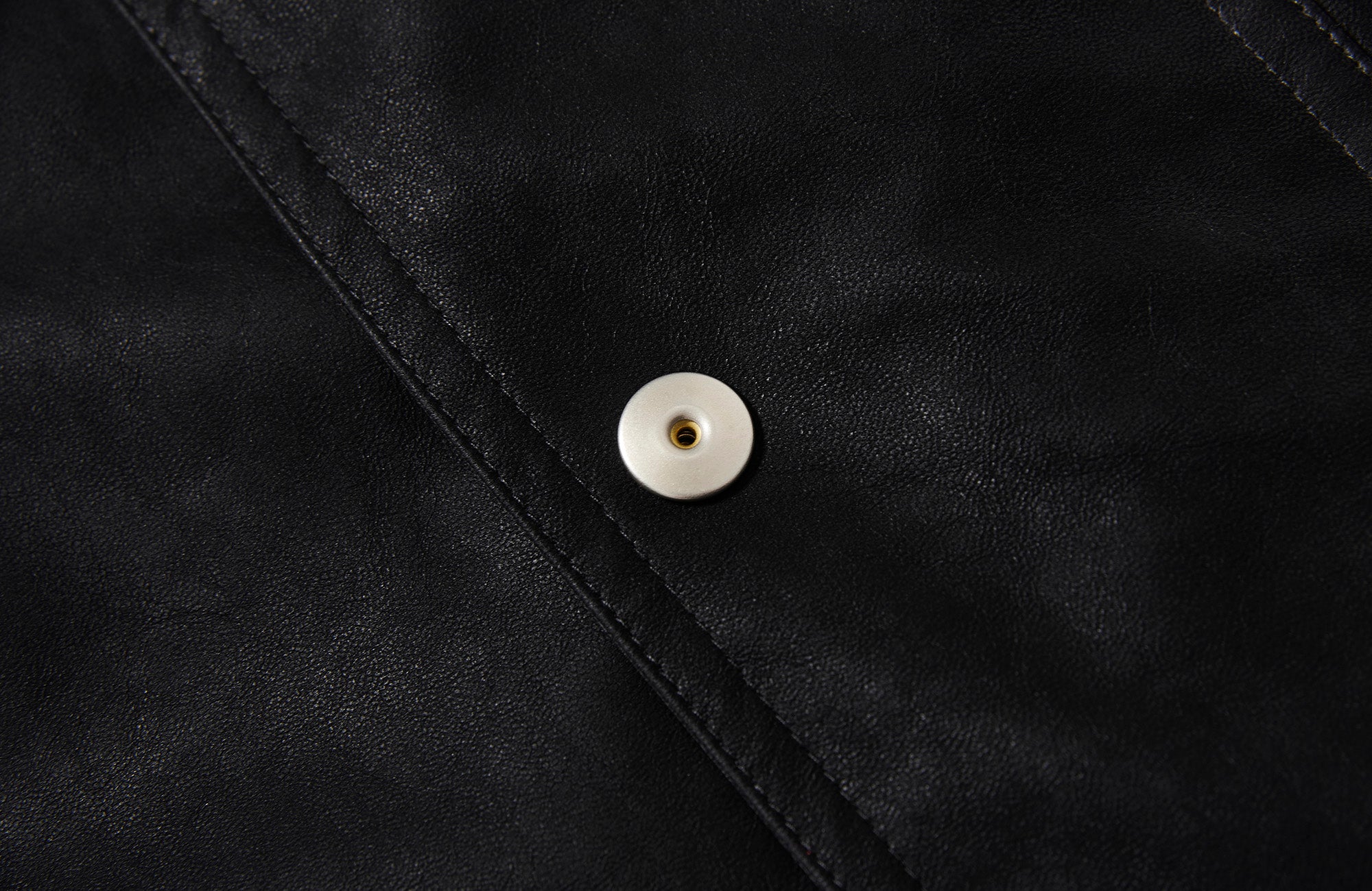 7440 37 1 Essential Cropped PU Biker Jacket, premium urban and streetwear designers apparel on PROJECTISR.com, 7440 37 1