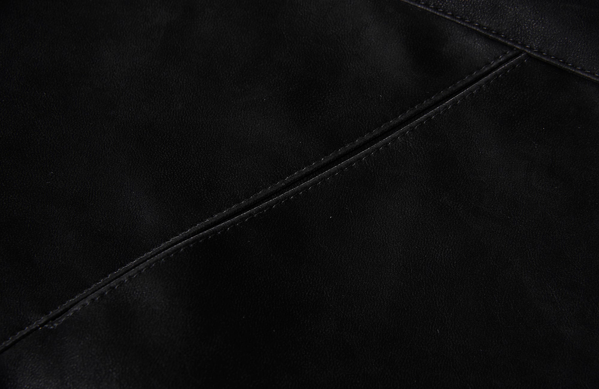 7440 37 1 Essential Cropped PU Biker Jacket, premium urban and streetwear designers apparel on PROJECTISR.com, 7440 37 1