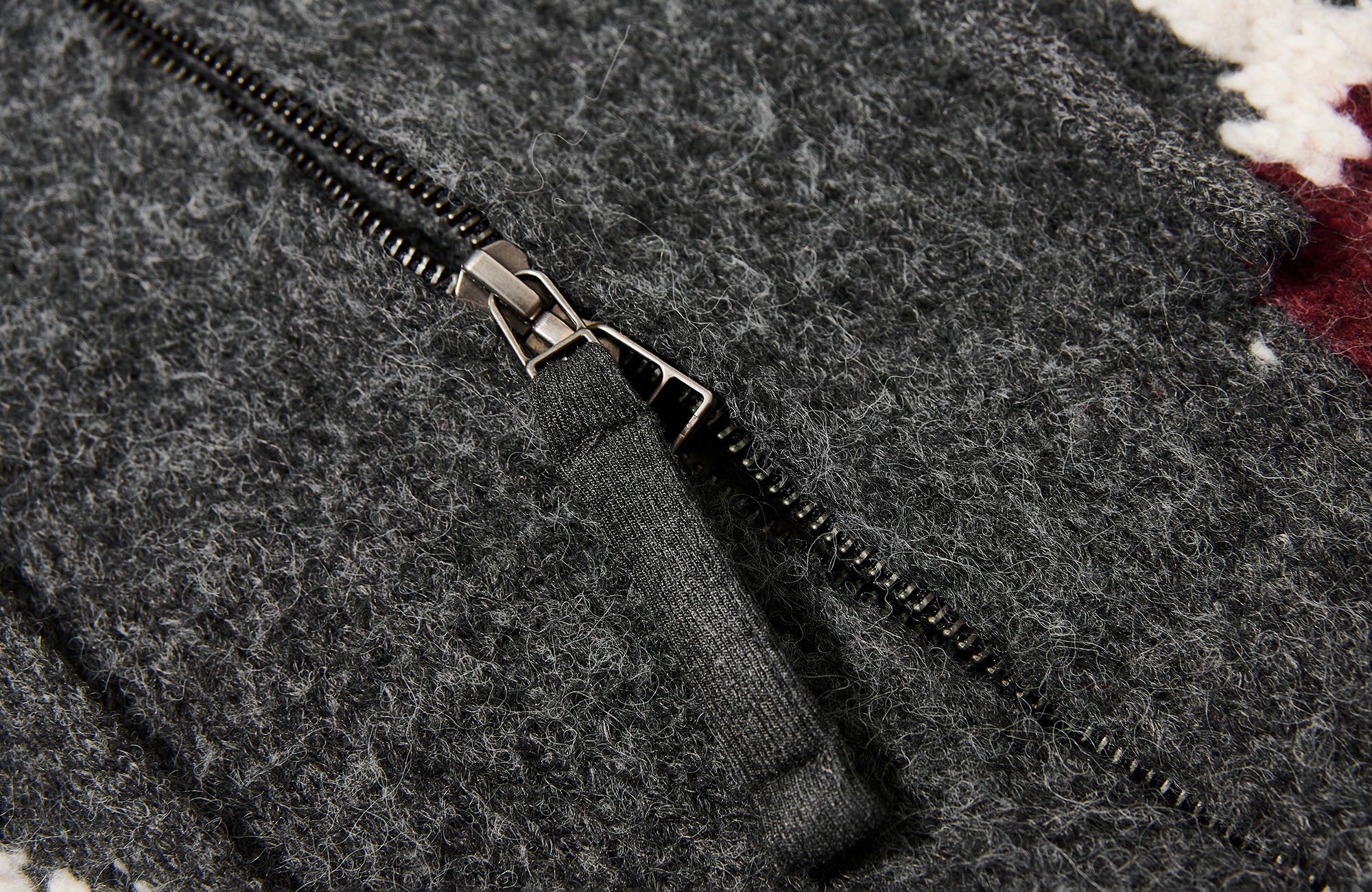 7440 37 1 Fair Isle Wool-Blend Hooded Cardigan, premium urban and streetwear designers apparel on PROJECTISR.com, 7440 37 1