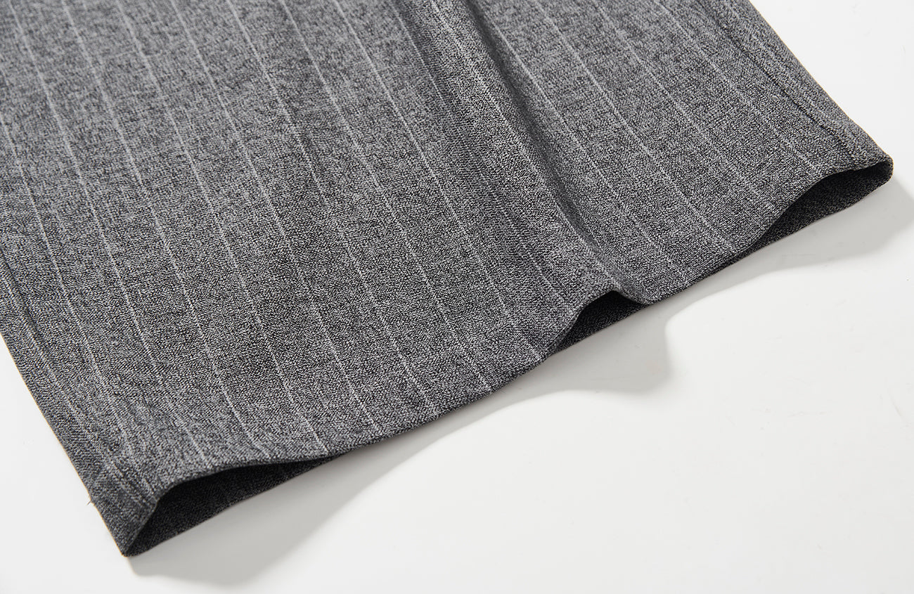 7440 37 1 Striped Drawstring Panel Wide-Leg Trousers, premium urban and streetwear designers apparel on PROJECTISR.com, 7440 37 1