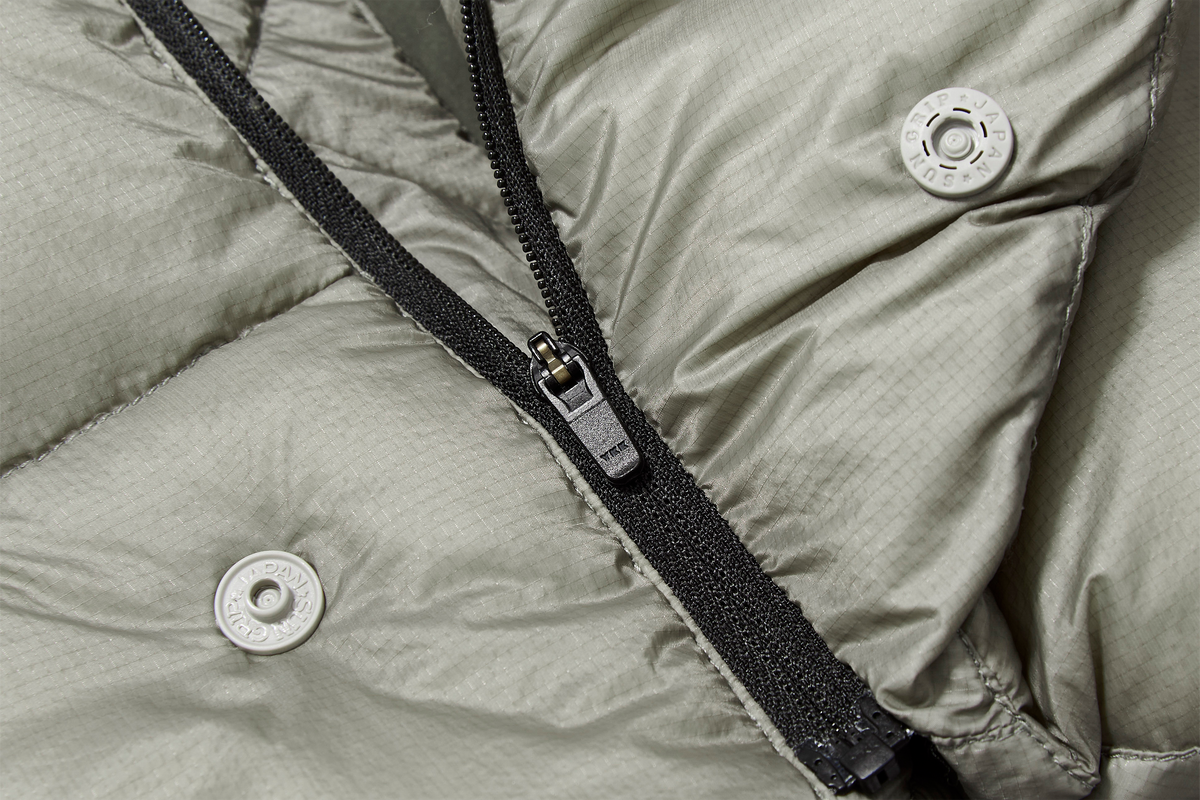 HALCYON Outdoor Stand-Collar Down Vest, premium urban and streetwear designers apparel on PROJECTISR.com, HALCYON