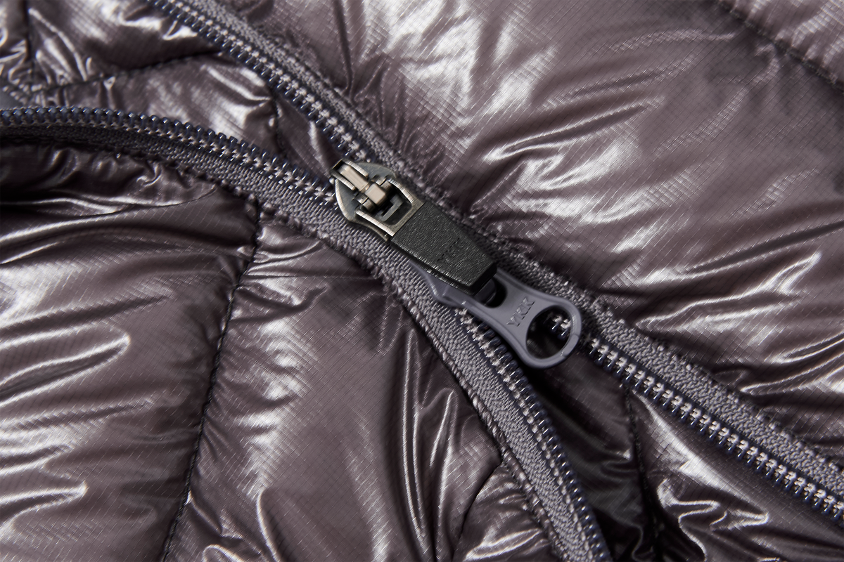 HALCYON Splash-Proof Ribbed Hooded Down Jacket, premium urban and streetwear designers apparel on PROJECTISR.com, HALCYON