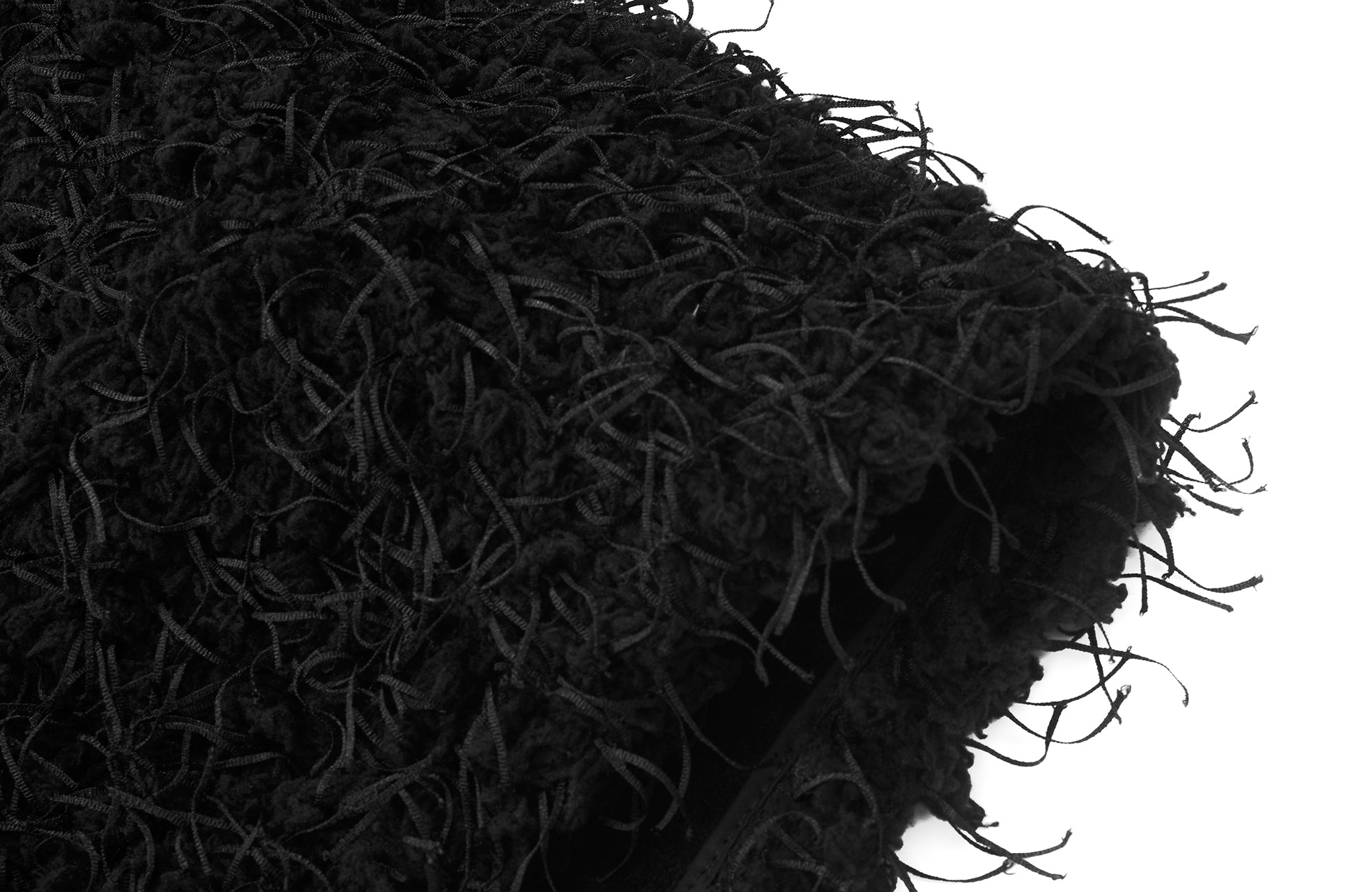 7440 37 1 Shaggy Faux Fur Stand-Collar Jacket, premium urban and streetwear designers apparel on PROJECTISR.com, 7440 37 1