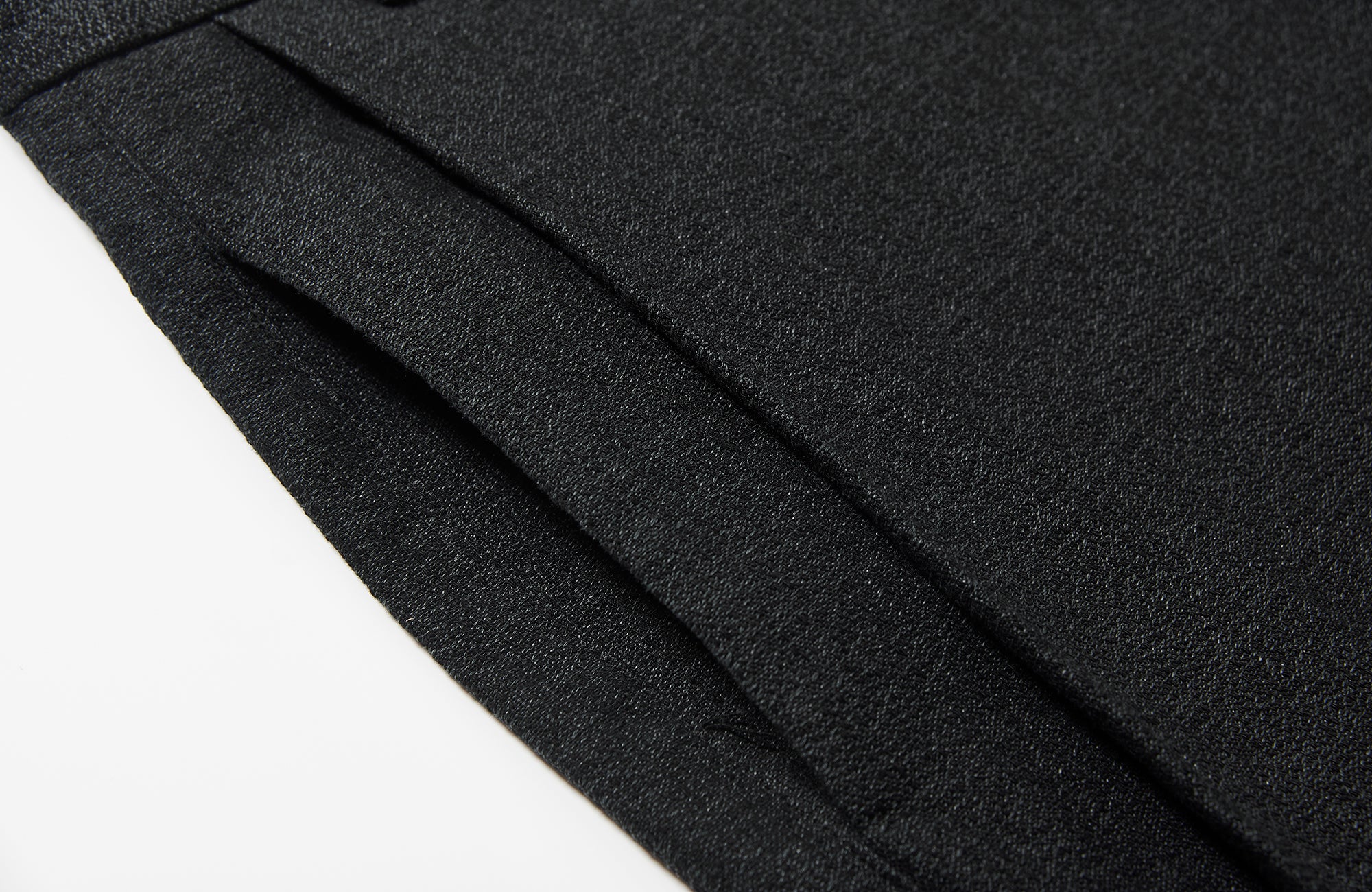 7440 37 1 Symmetrical Pleats Drop-Crotch Jeans, premium urban and streetwear designers apparel on PROJECTISR.com, 7440 37 1