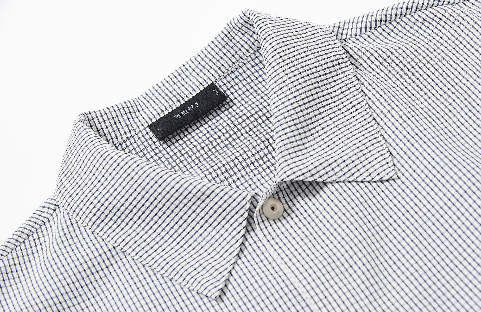 7440 37 1 Grid Check Batwing Sleeves Shirt, premium urban and streetwear designers apparel on PROJECTISR.com, 7440 37 1