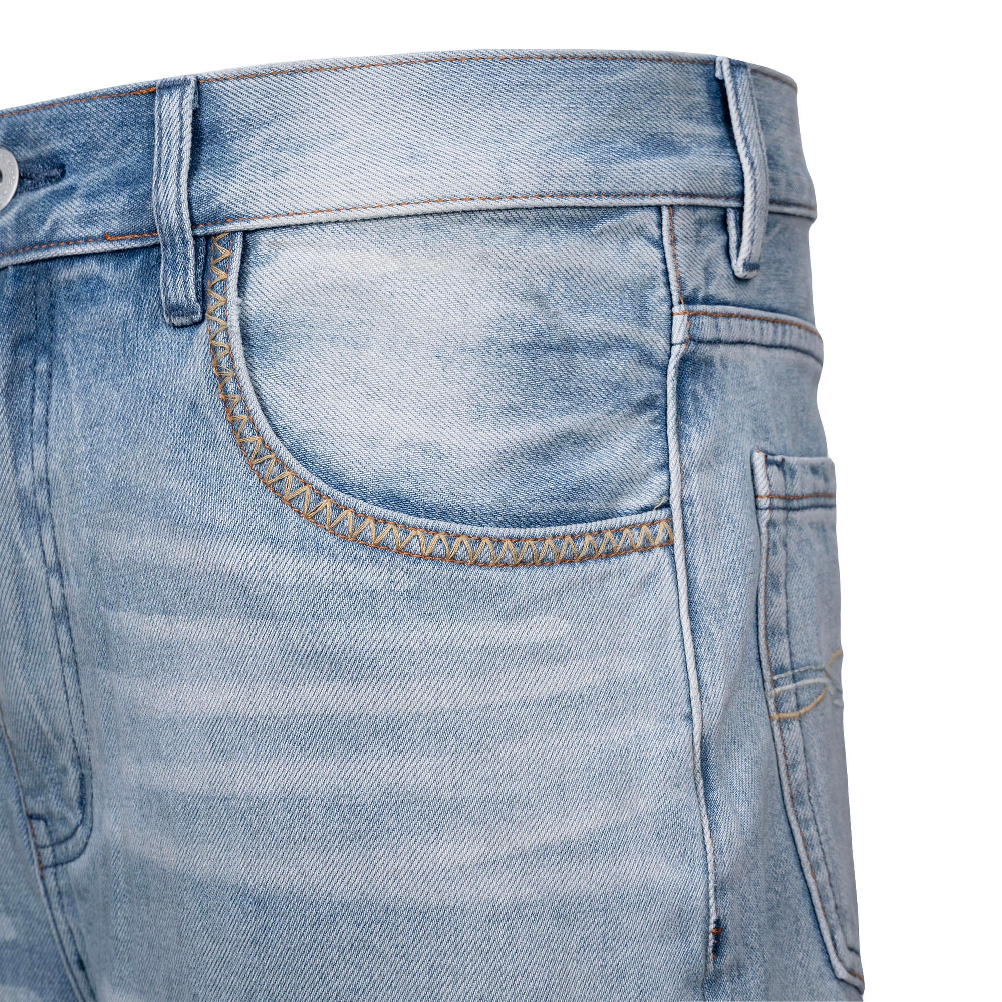CATSSTAC Classic Whiskering Washed Jeans, premium urban and streetwear designers apparel on PROJECTISR.com, CATSSTAC