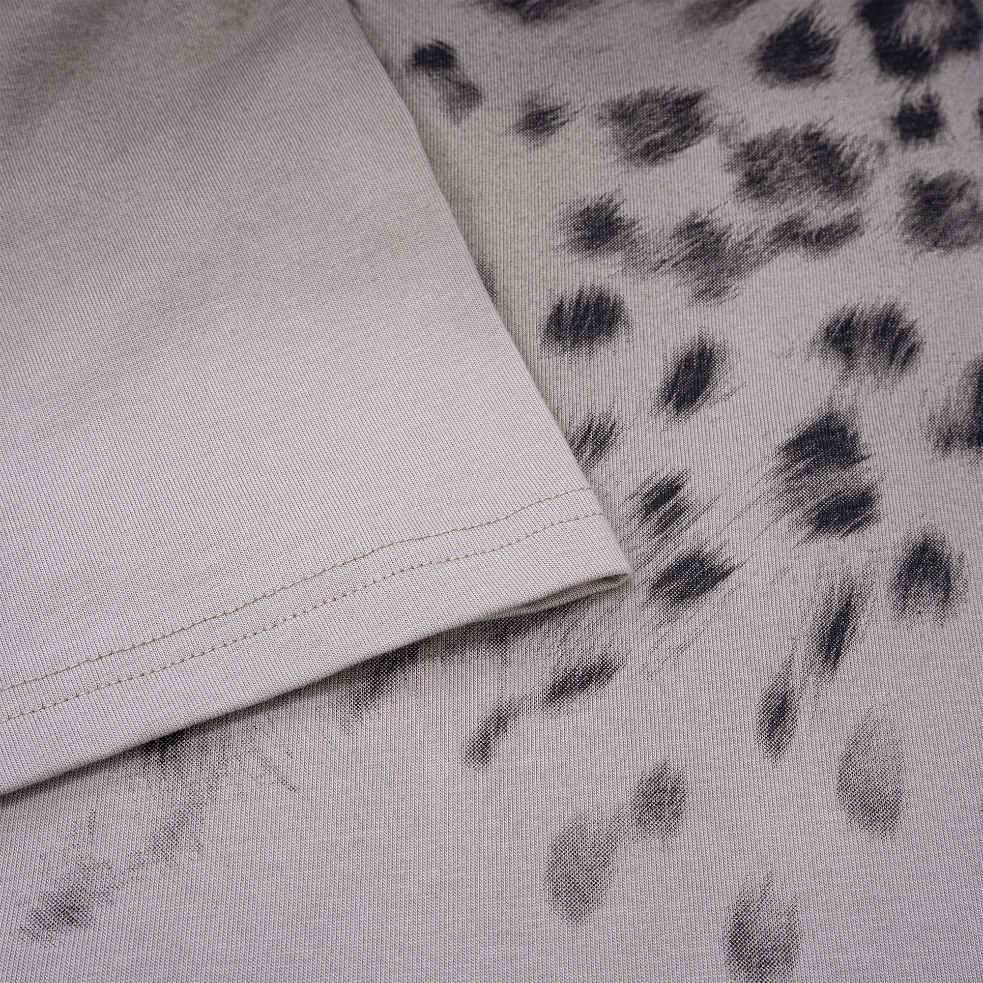 ESAIAS Washed Leopard Graphic T-Shirt