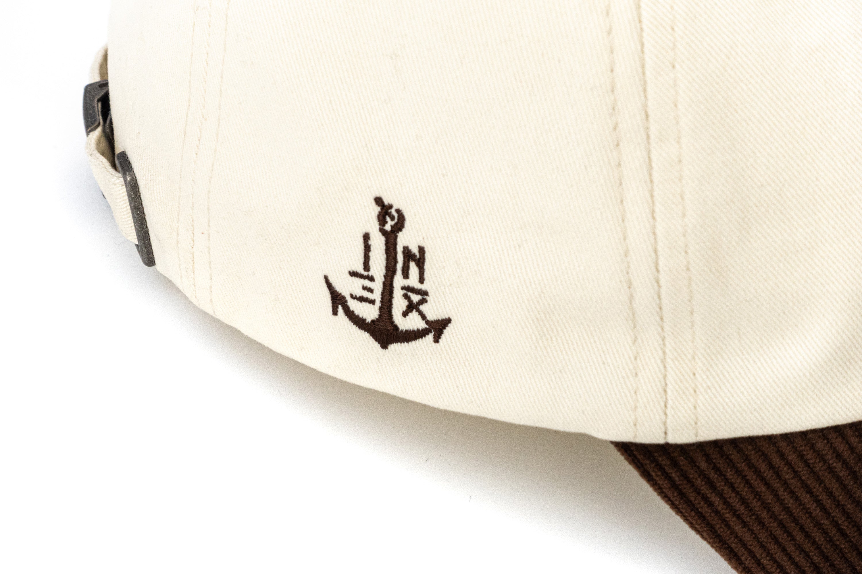 IN EXISTENCE Embroidered Star Corduroy-Brim Baseball Cap