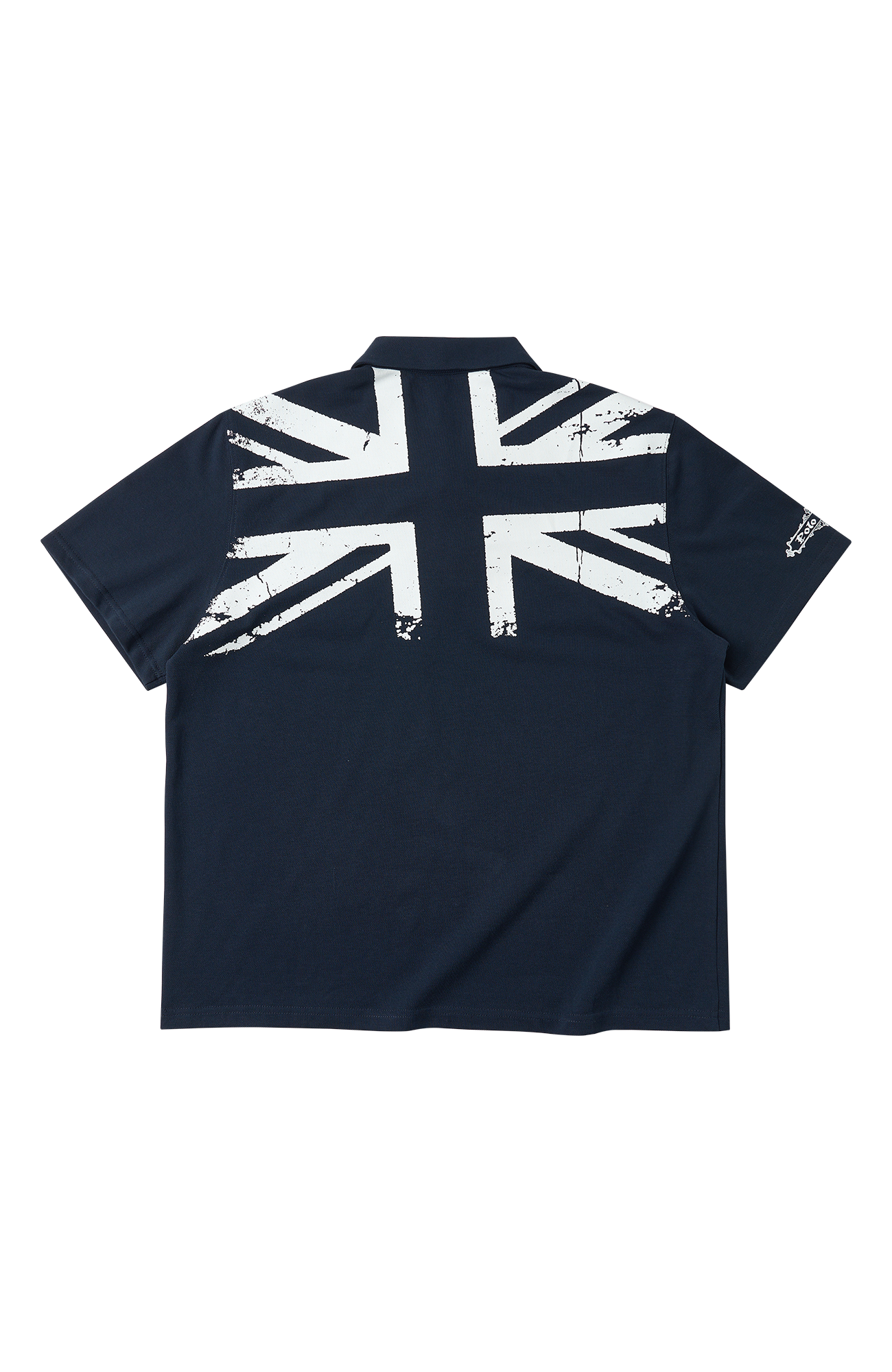 SAVAGEGROWTHWORLD Retro Crest Graphic Polo Tee