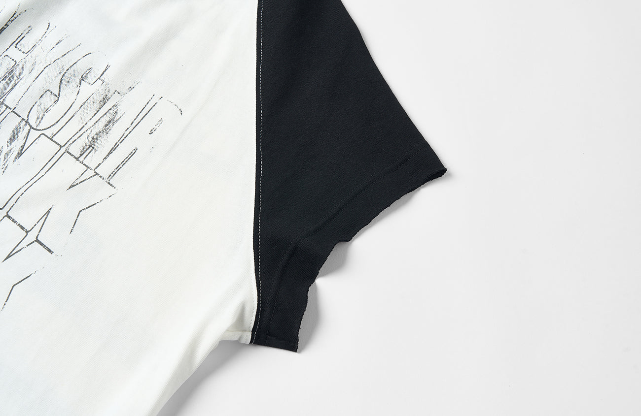 SAVAGEGROWTHWORLD Washed Rockstar Raglan T-Shirt
