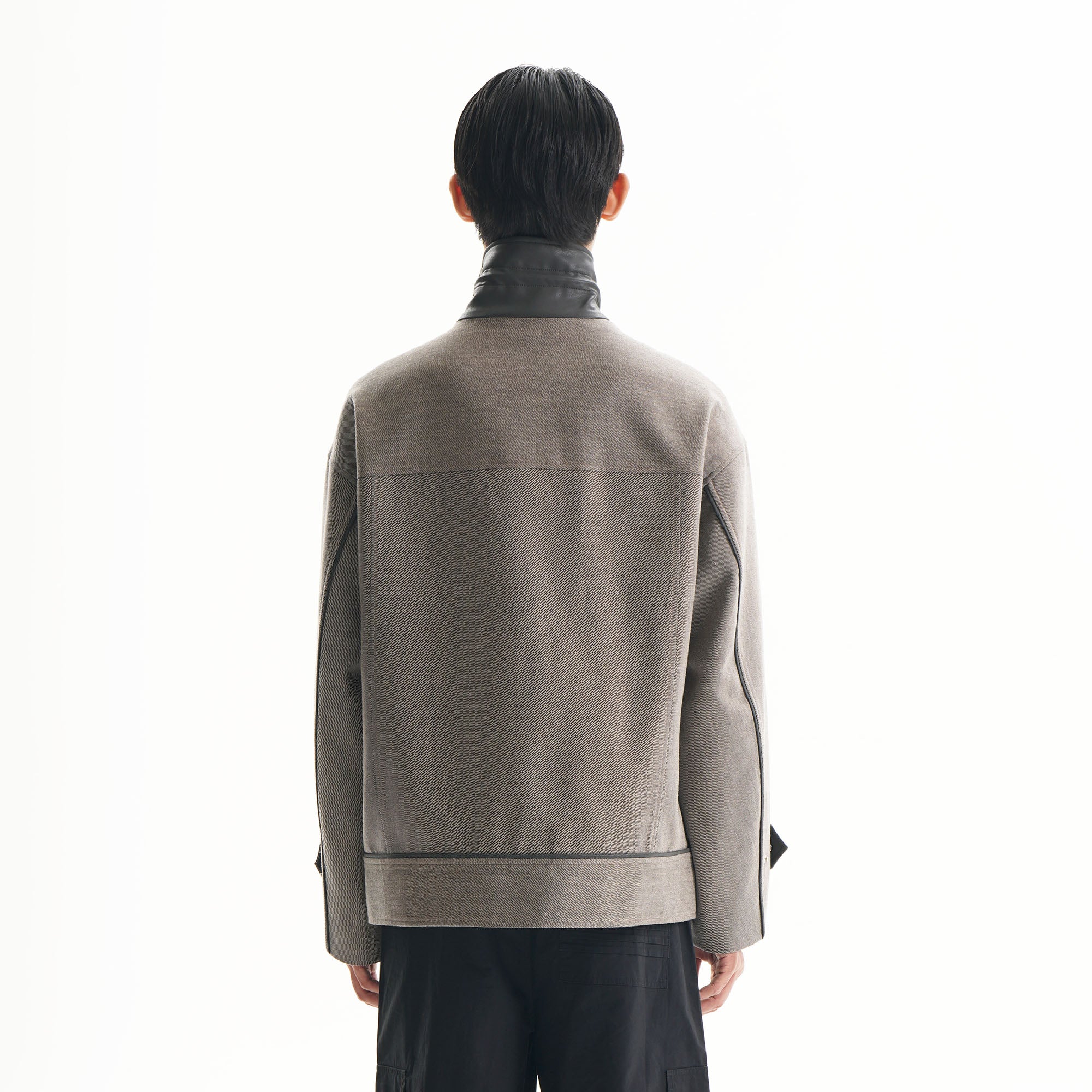 ORAL UTOPIA Multi-Pocket Drawstring Barn Jacket, premium urban and streetwear designers apparel on PROJECTISR.com, ORAL UTOPIA
