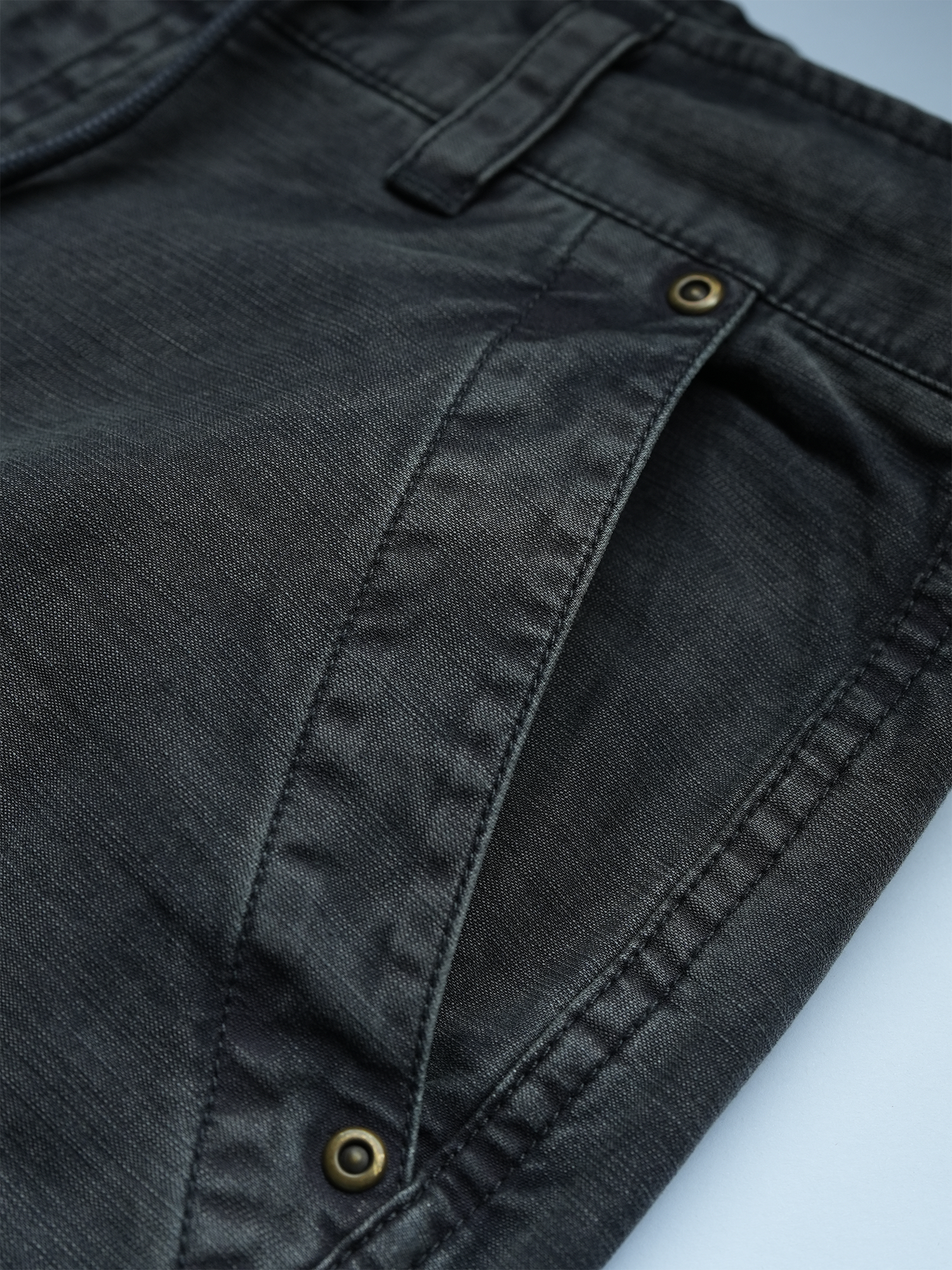 NEIGBORL Retro Washed Distressed Patch Cargo Pants