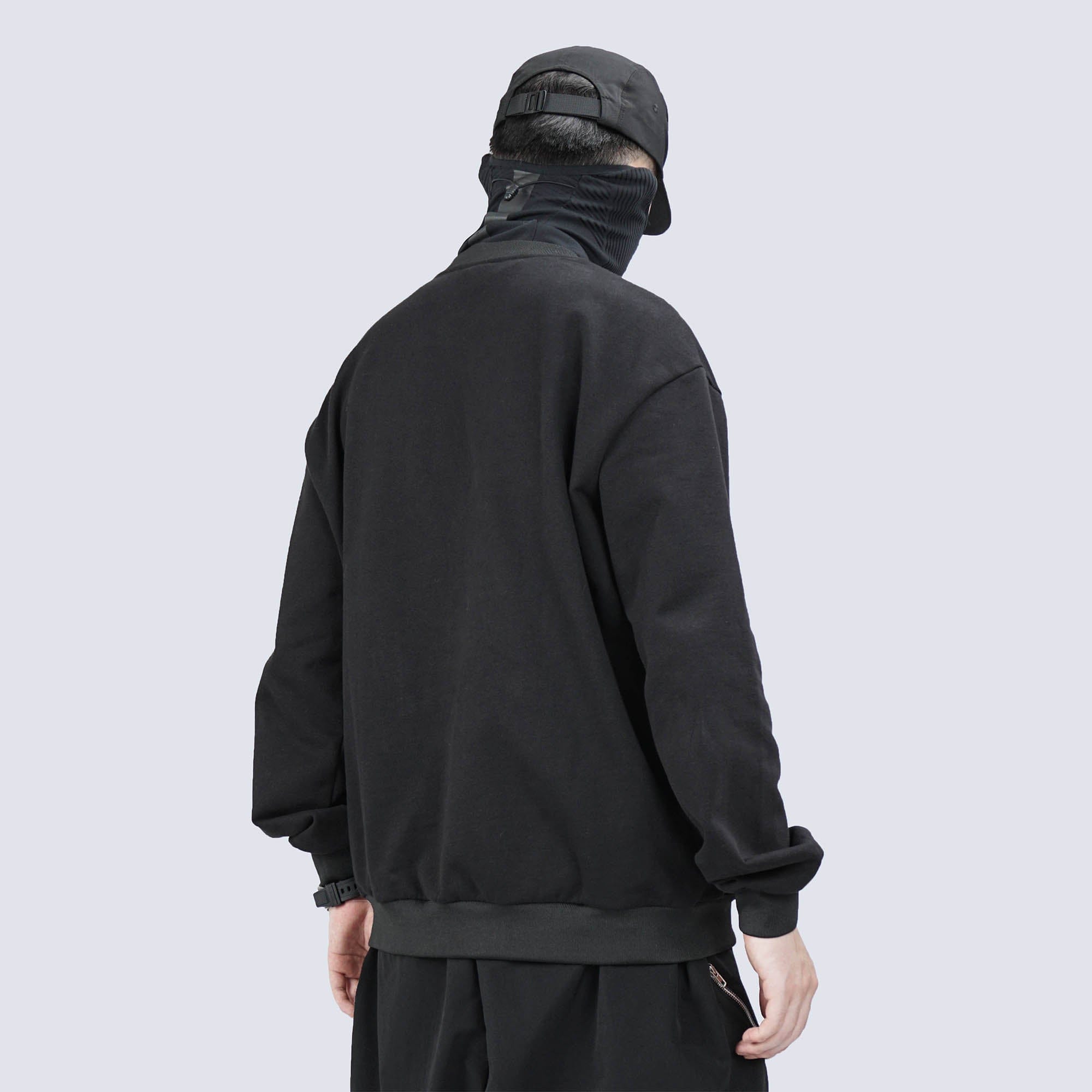 SILENSTORM Deconstructed Zip-Up Sweatshirt