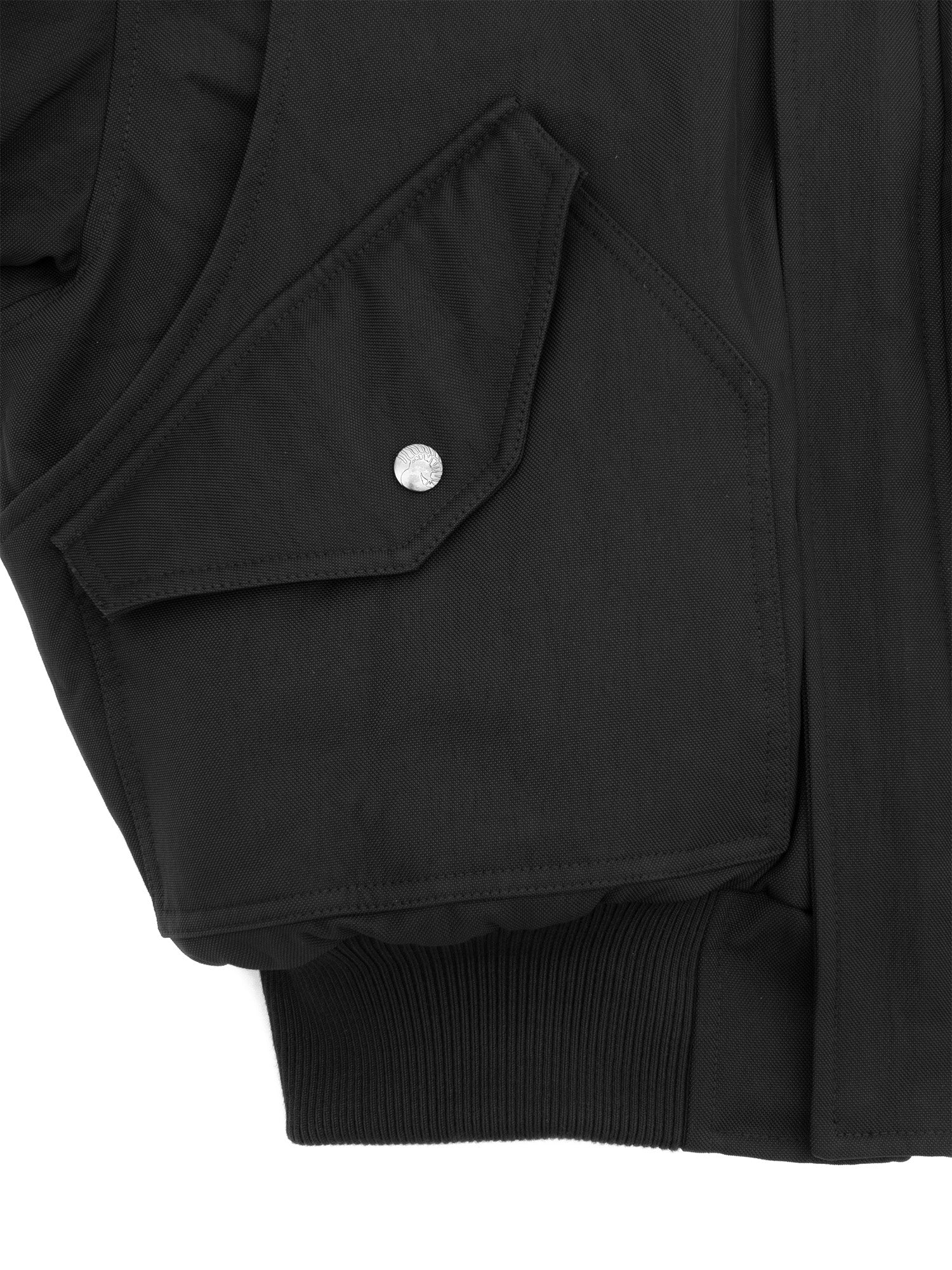 IN EXISTENCE Anchor Zip Embroidered Patch Bomber