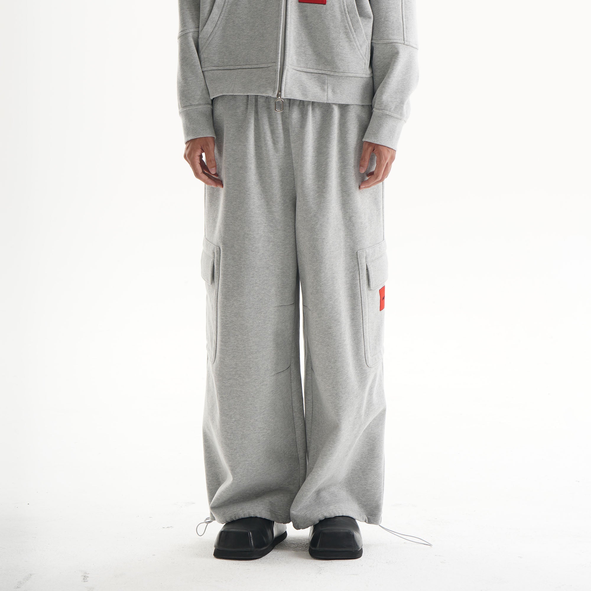 ORAL UTOPIA Fleece-Lined Multi Pocket Sweatpants
