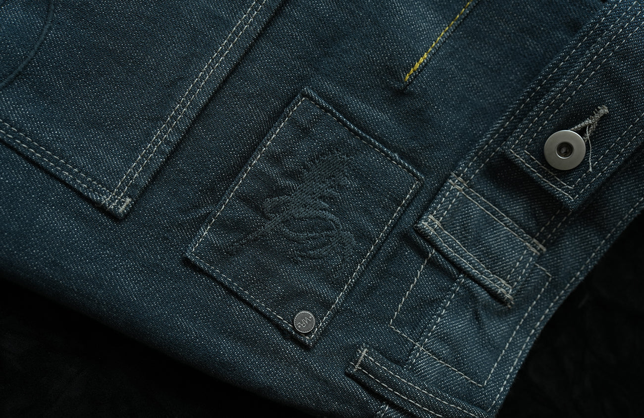 NEIGBORL Back-Buckle Washed Raw Denim Pants, premium urban and streetwear designers apparel on PROJECTISR.com, NEIGBORL