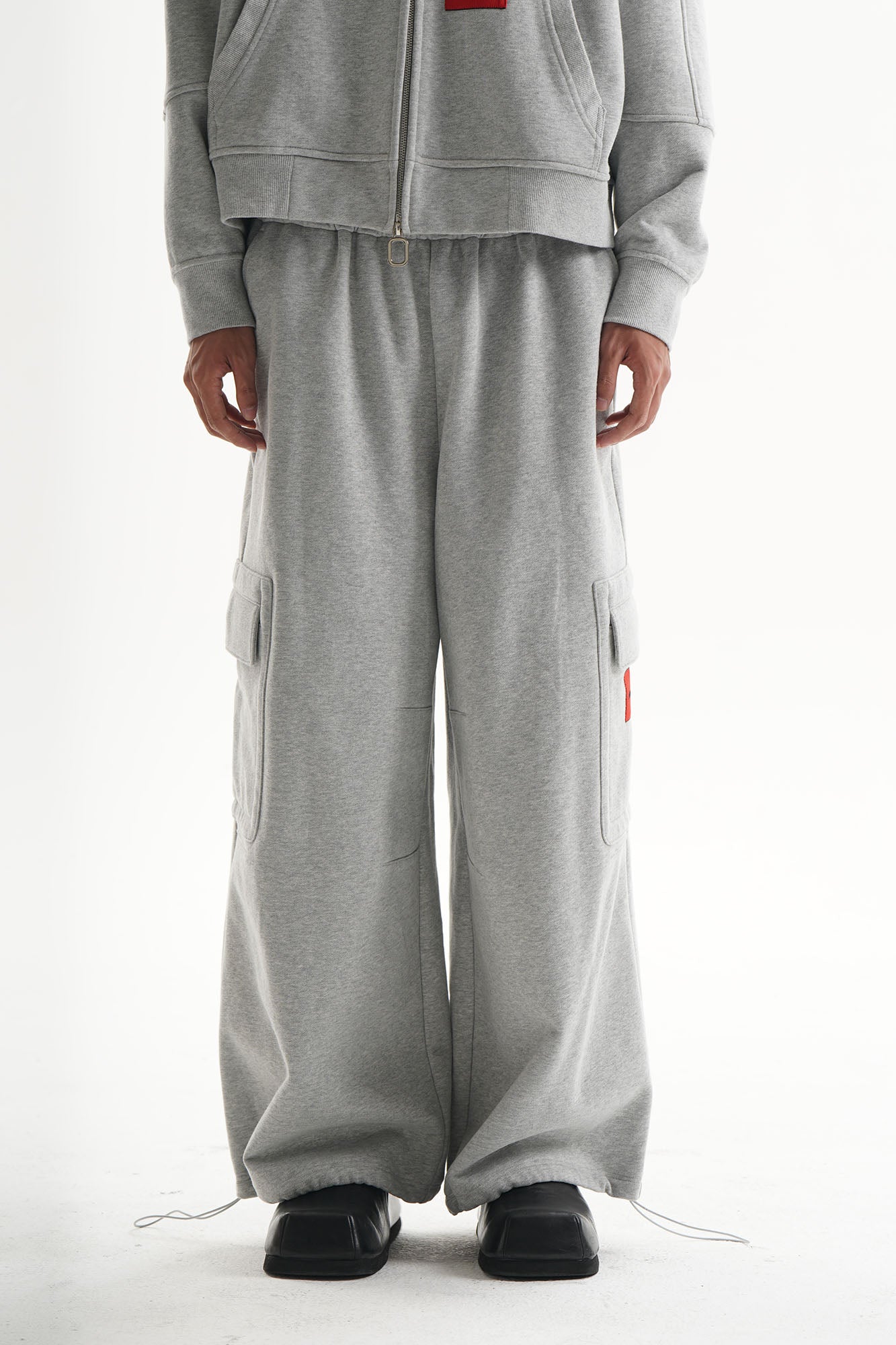 ORAL UTOPIA Fleece-Lined Multi Pocket Sweatpants