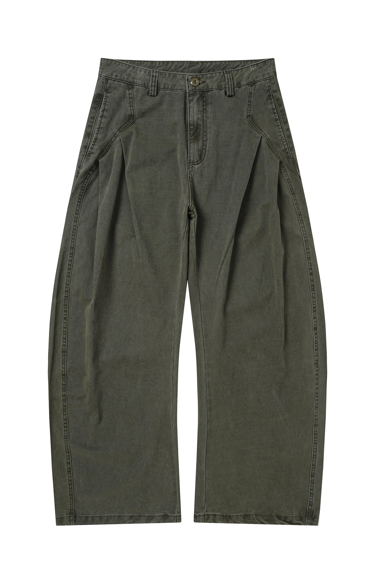 BOTANICA Double-Pleat Cotton Cargo Pants