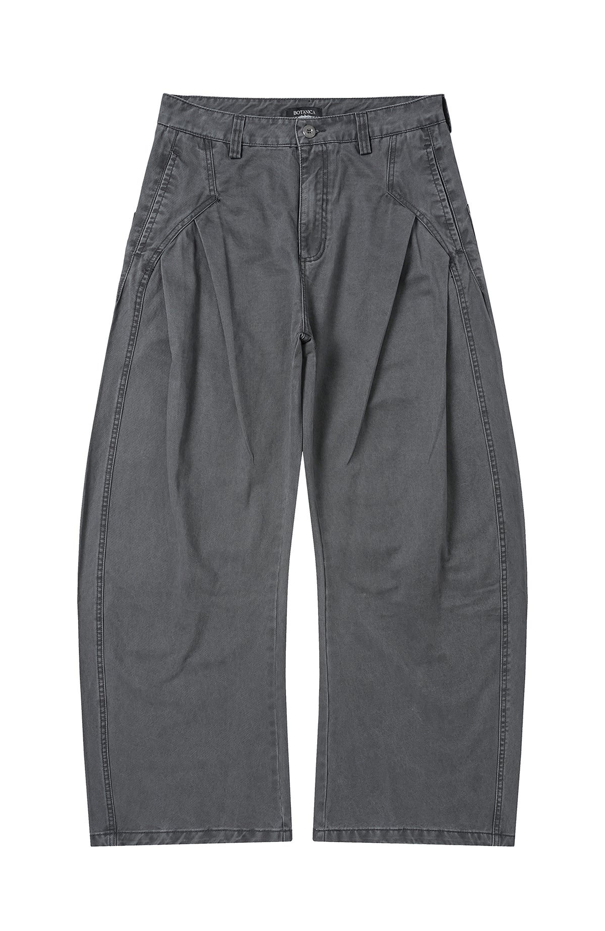 BOTANICA Double-Pleat Cotton Cargo Pants