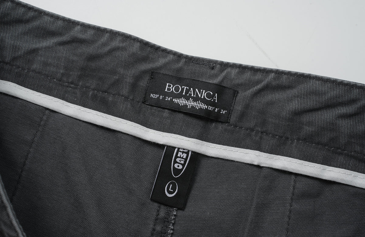 BOTANICA Double-Pleat Cotton Cargo Pants