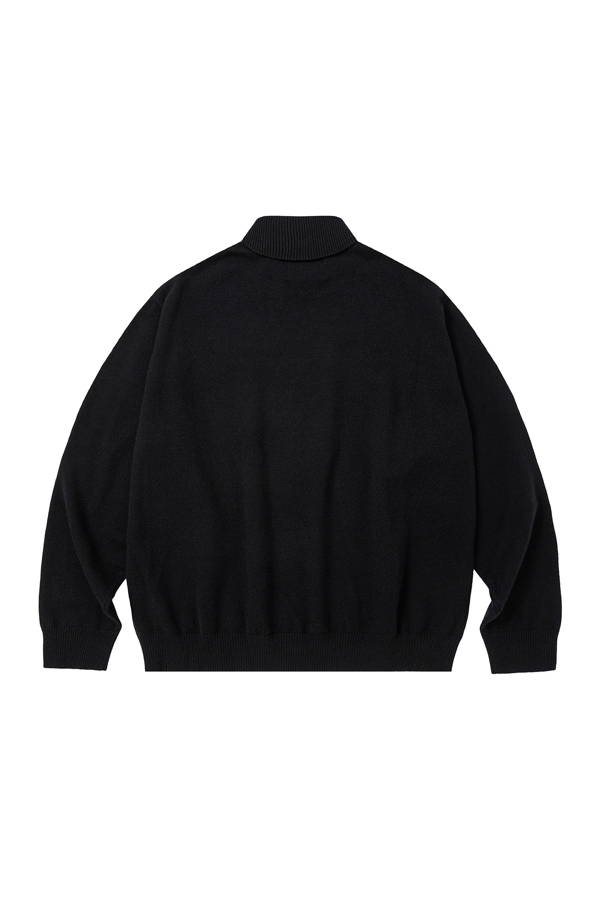 BOTANICA Wool-Blend Slim Turtleneck Sweater