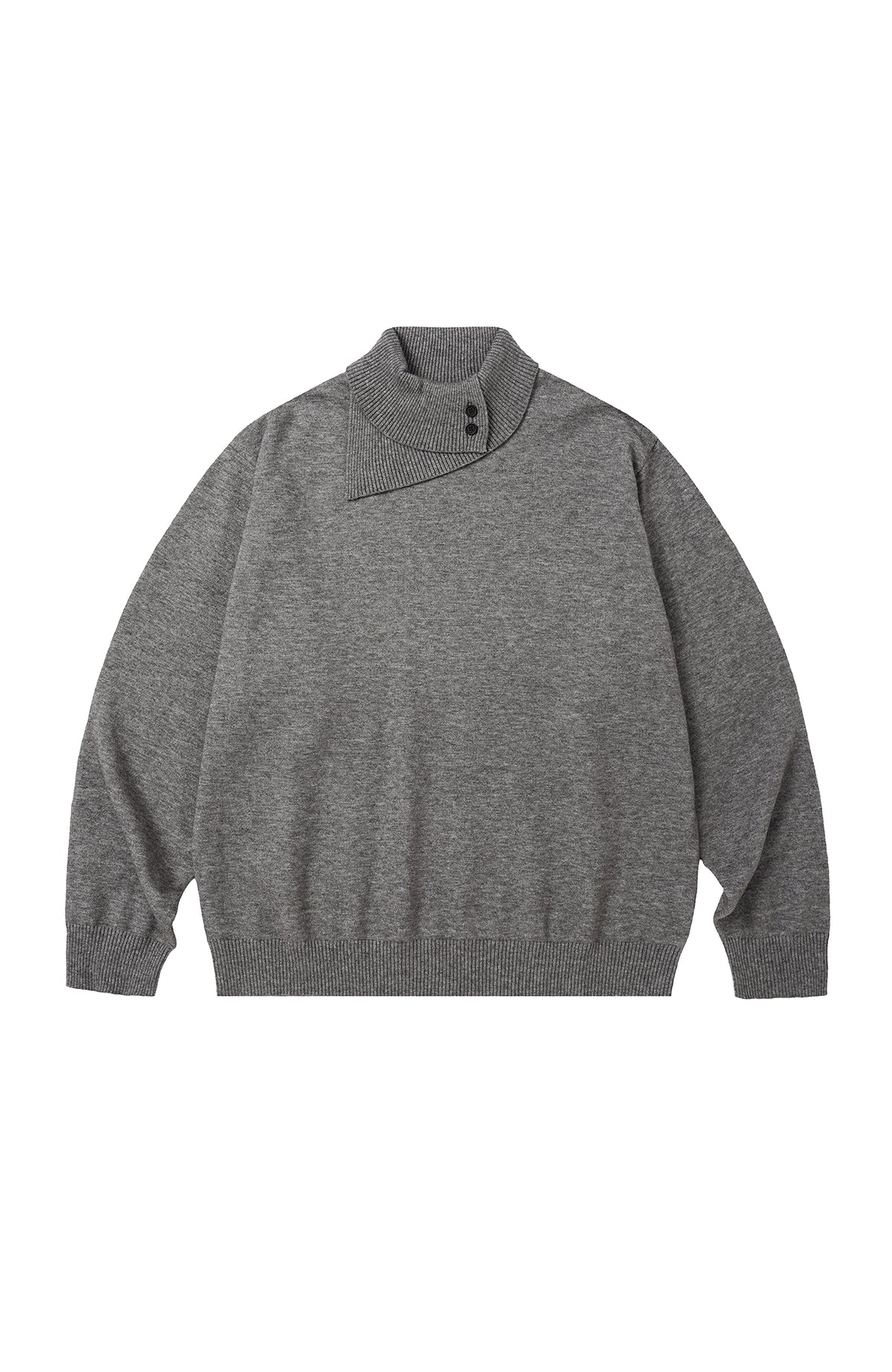 BOTANICA Wool-Blend Slim Turtleneck Sweater