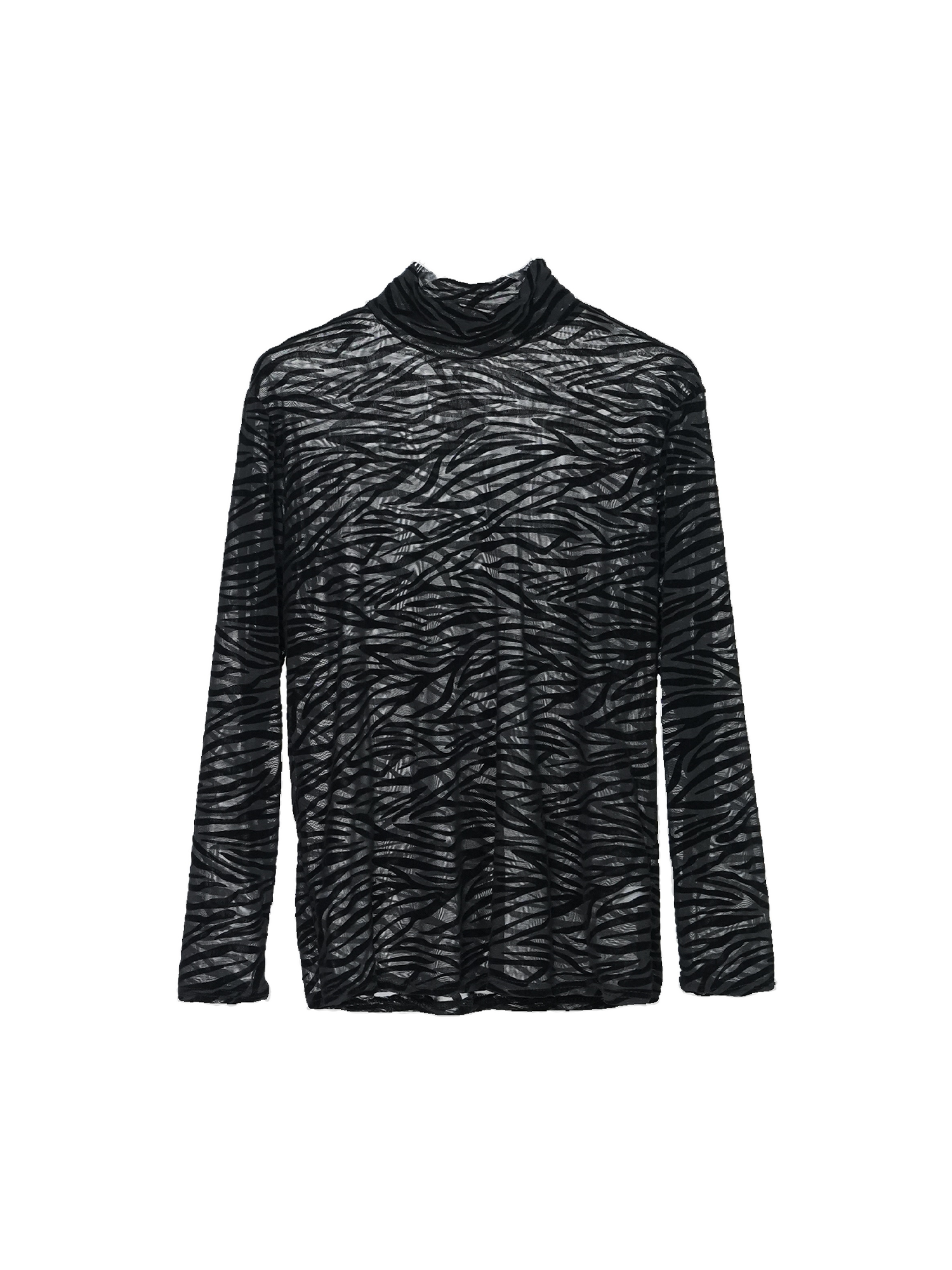 VE2 Faded Camo Sheer Long-Sleeve Tee