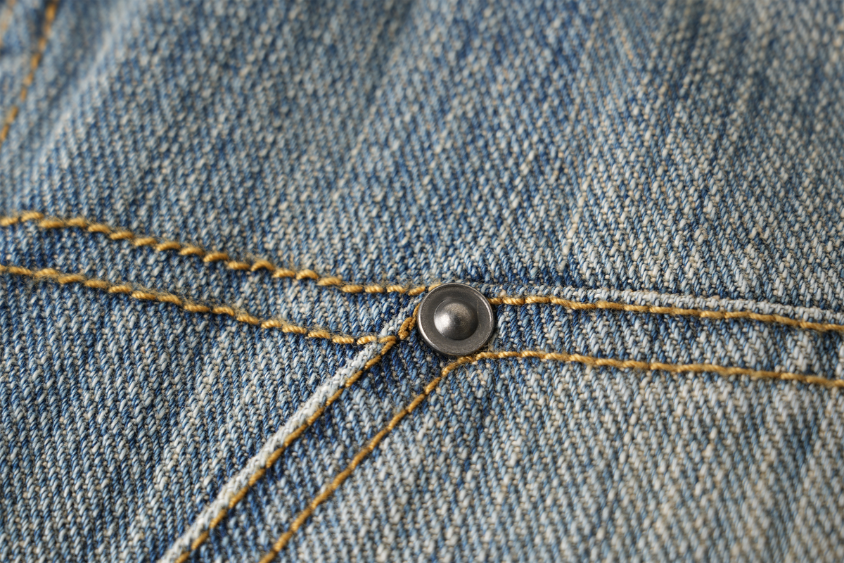 ORGANIC EMOTION Retro Washed Straight-Leg Jeans