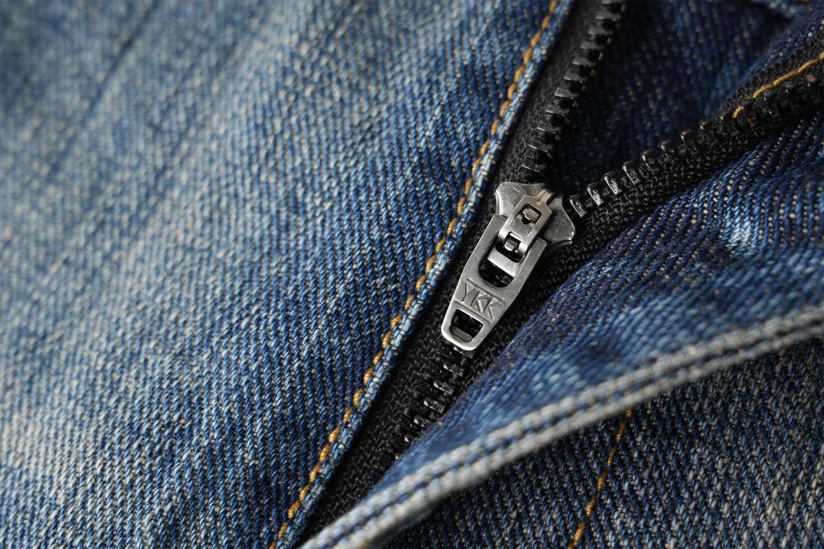 ORGANIC EMOTION Retro Washed Straight-Leg Jeans