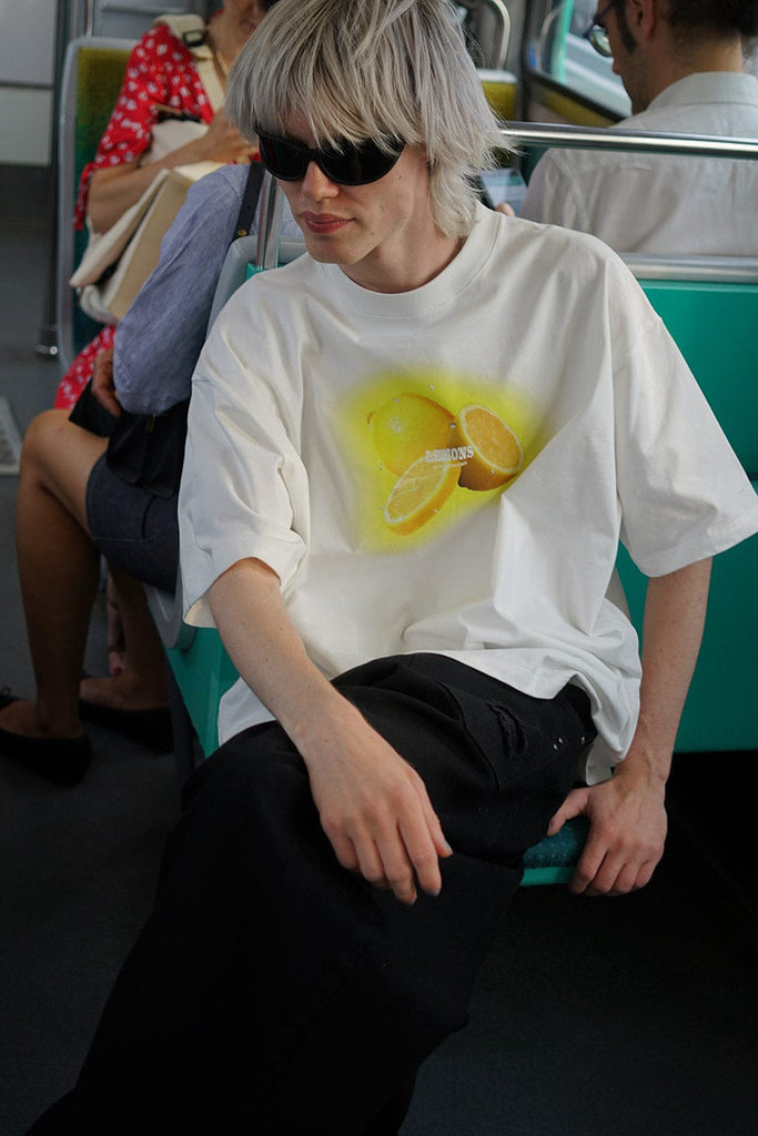 SOURPLUM Lemons Party T-Shirt, premium urban and streetwear designers apparel on PROJECTISR.com, SOURPLUM
