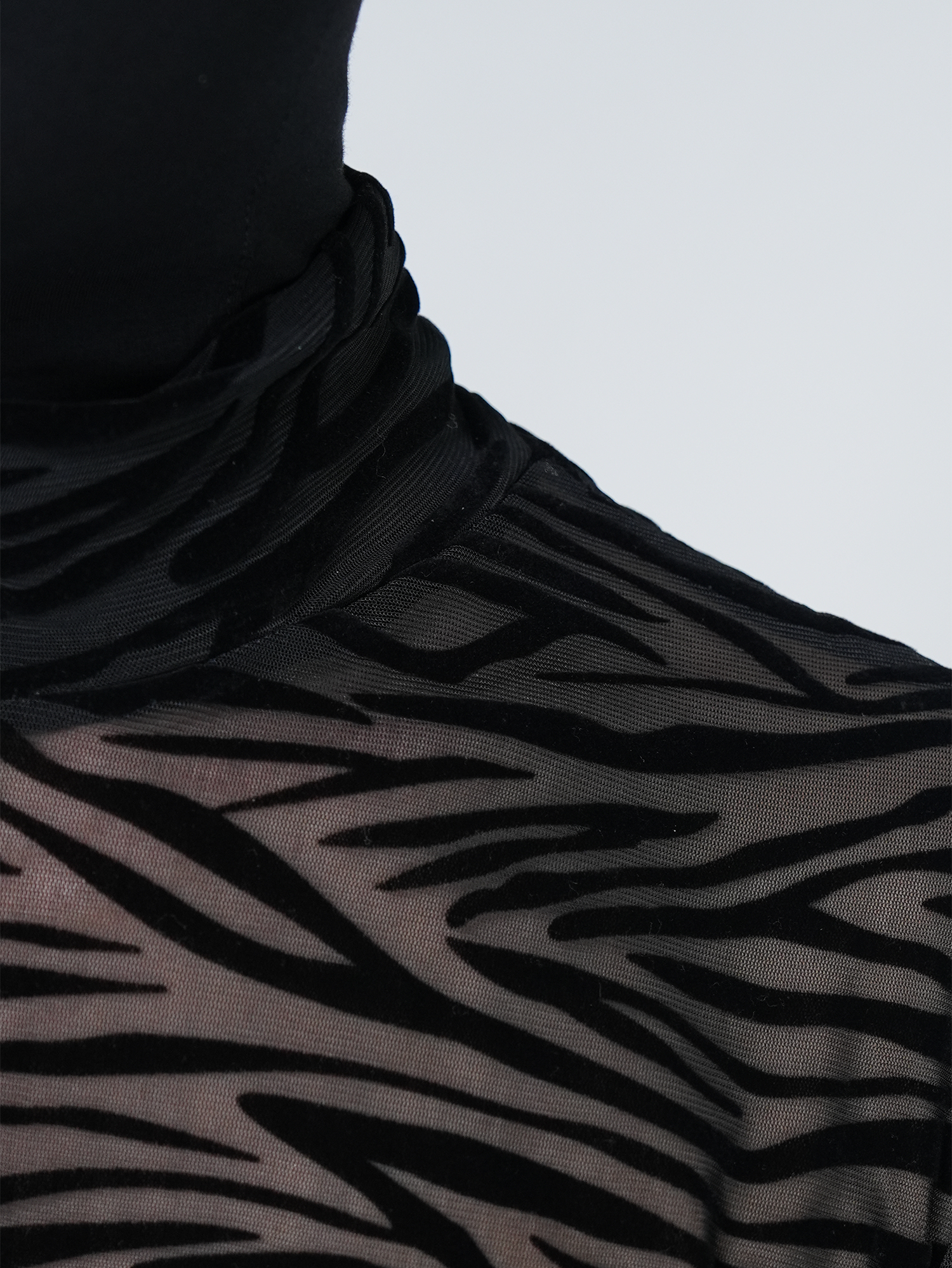 VE2 Faded Camo Sheer Long-Sleeve Tee