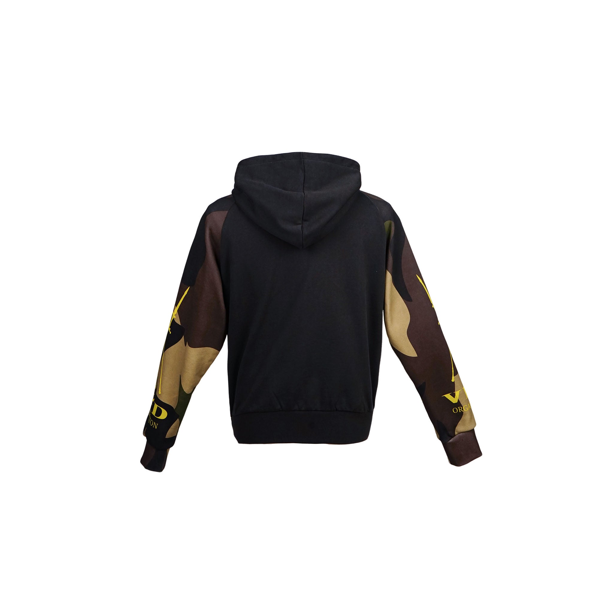 VINKID Camo Raglan Rivet Hooded Jacket, premium urban and streetwear designers apparel on PROJECTISR.com, VINKID