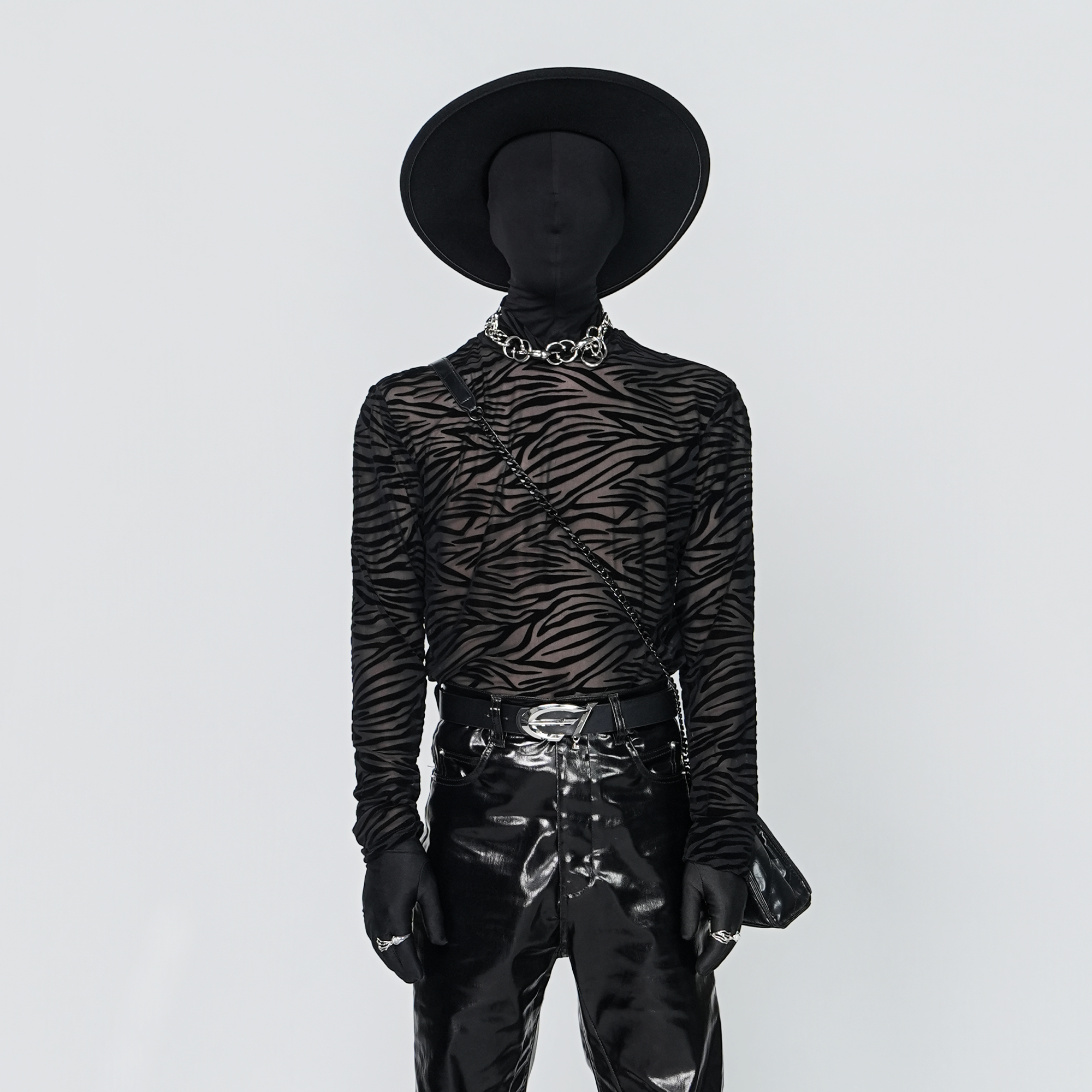 VE2 Faded Camo Sheer Long-Sleeve Tee