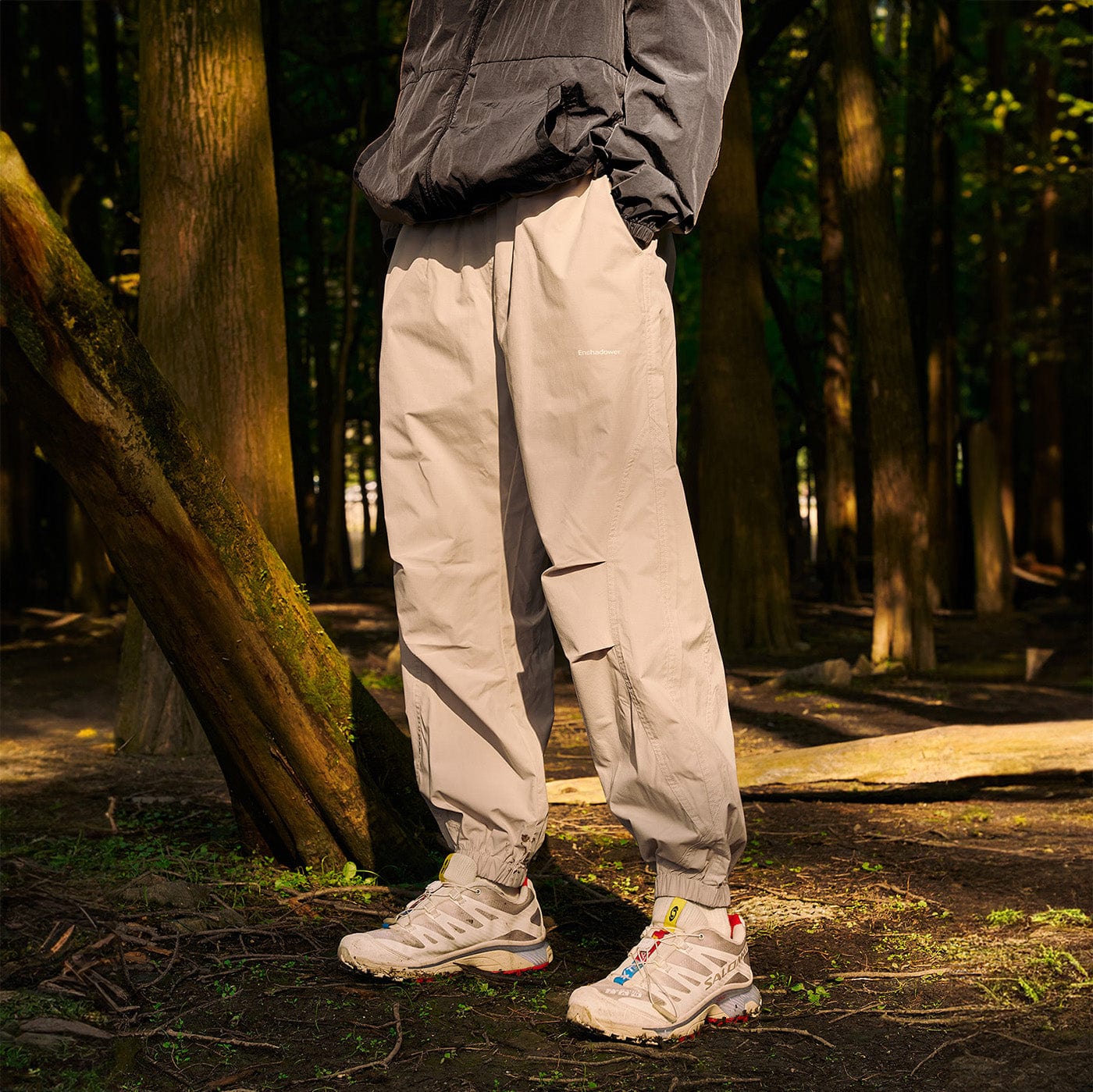 ENSHADOWER Essential Crinkled Jogger, premium urban and streetwear designers apparel on PROJECTISR.com, ENSHADOWER