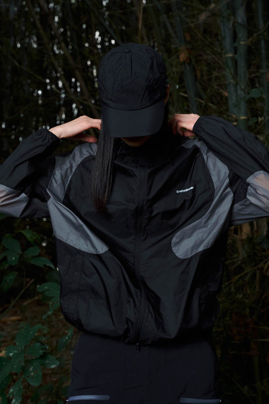 ENSHADOWER Arc Spliced Splash-Proof Jacket, premium urban and streetwear designers apparel on PROJECTISR.com, ENSHADOWER