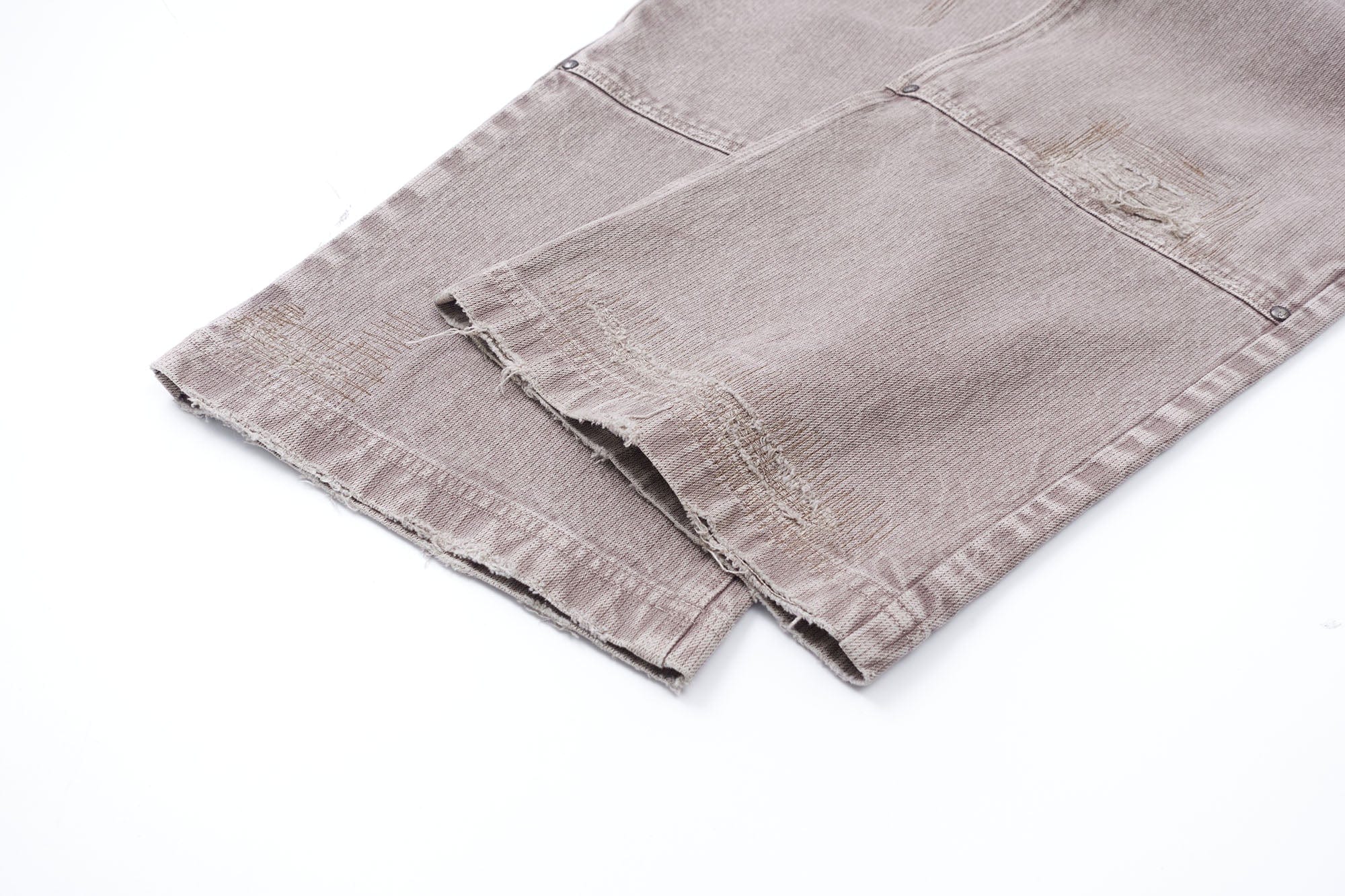 IN EXISTENCE Distressed Double-Knee Carpenter Jeans
